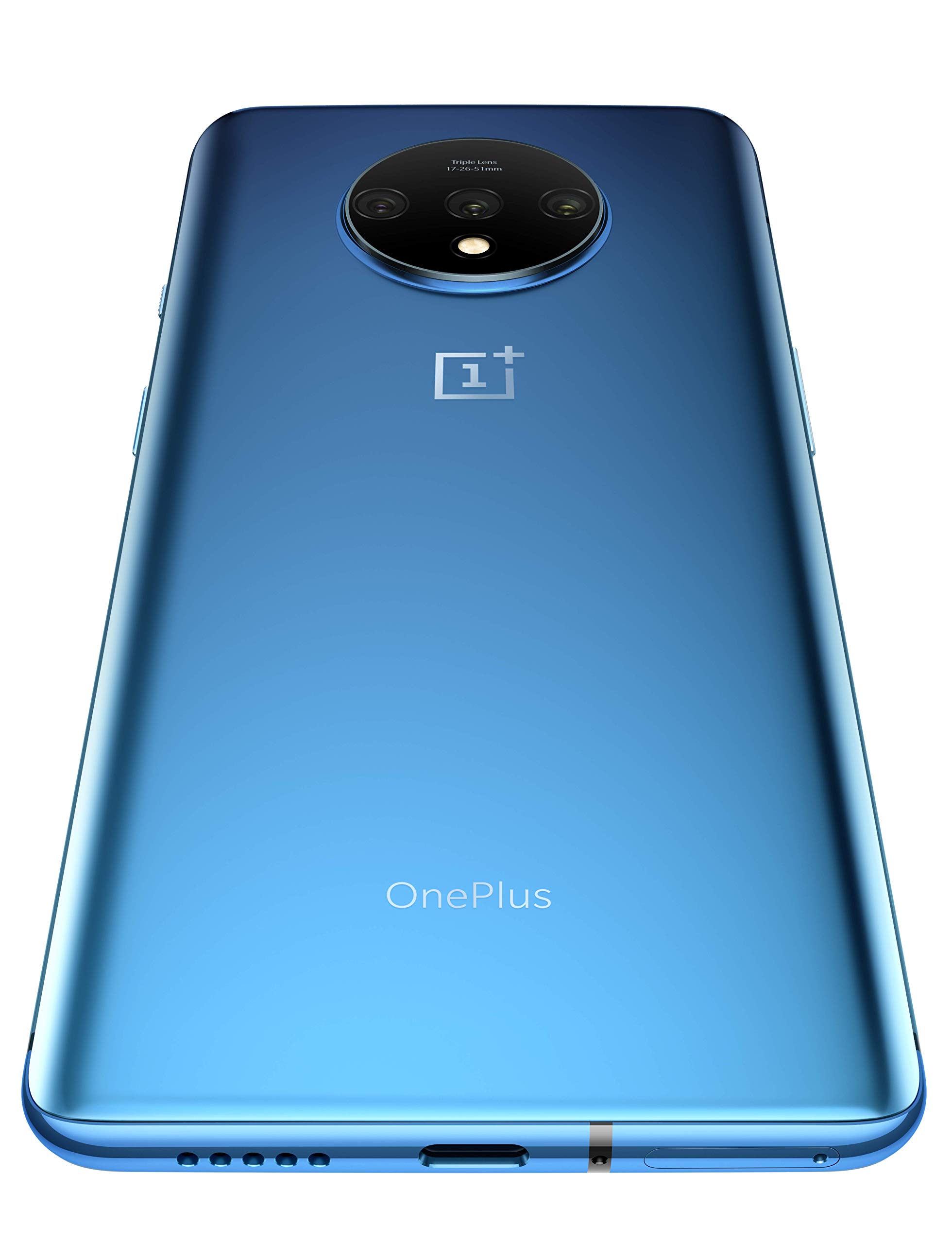 OnePlus 7T 128GB LTE DS glacier blue Smartphone sehr gut