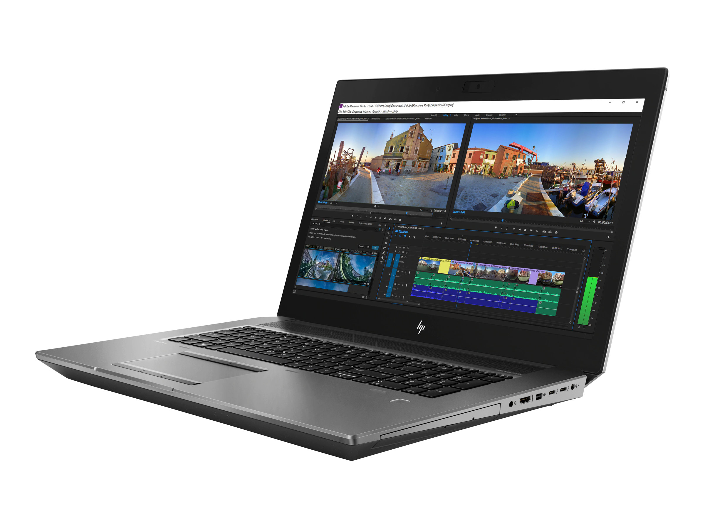 HP Zbook 17 G5 i9-8950HK 32GB 512GB 17,3" WIN10 Mobile Workstation hervorragend