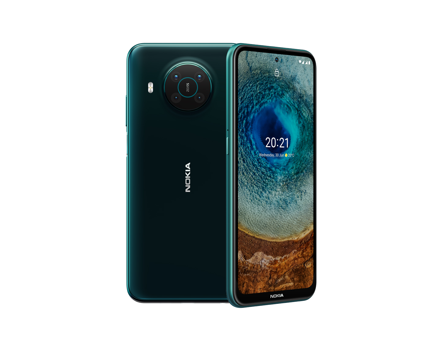 Nokia X10 64GB 5G Forest Smartphone Dual Sim hervorragend