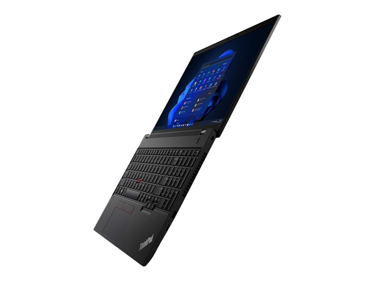 Lenovo ThinkPad L15 Gen 3 15,6"FHD AMD Ryzen 5 PRO 5675U 16GB 512GB Win 11 Pro Laptop black QWERTZ BL FP hervorragend
