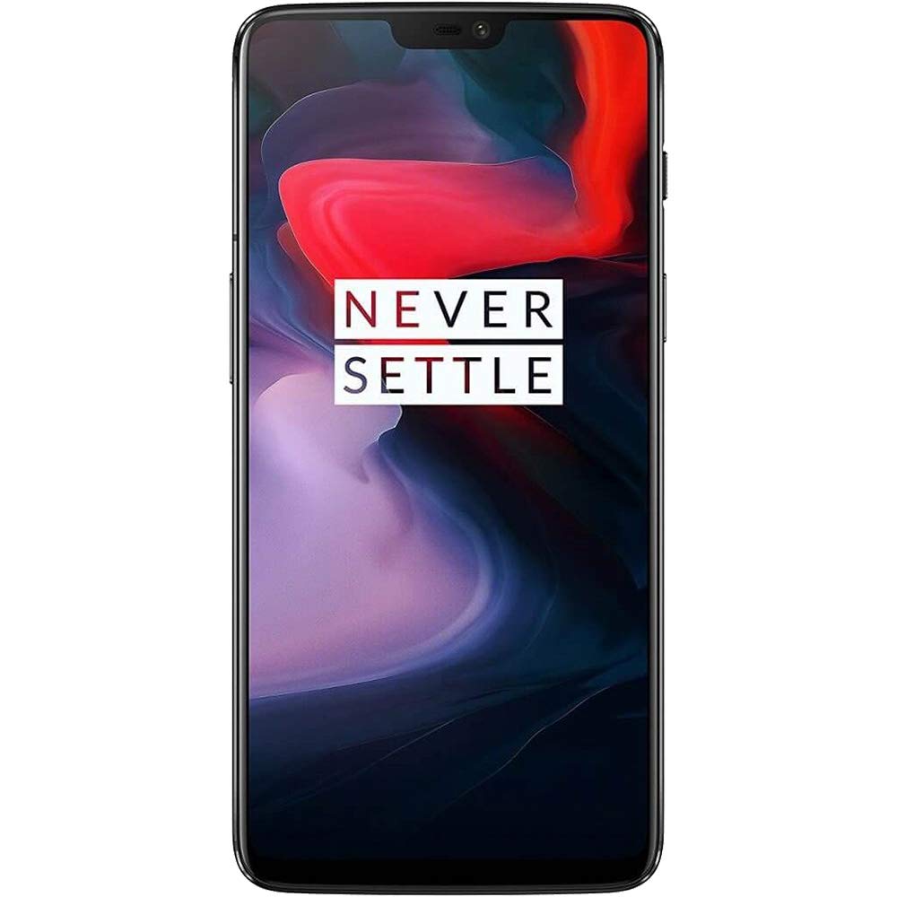 OnePlus 6 128GB LTE DS mirror black Smartphone (2018) sehr gut