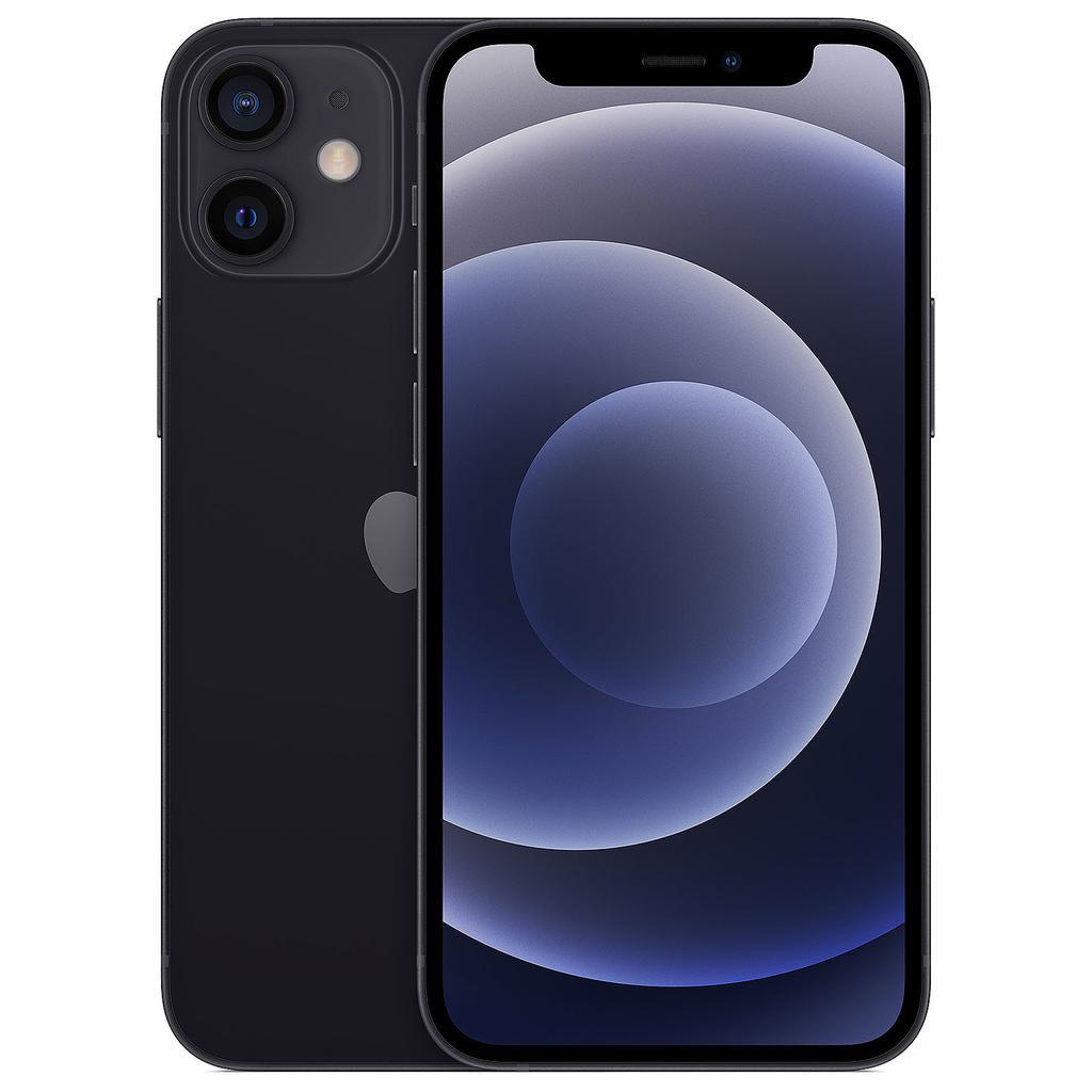 Apple iPhone 12 mini 64GB 5,4" (A2176 / 2020) 5G black ohne Simlock gut