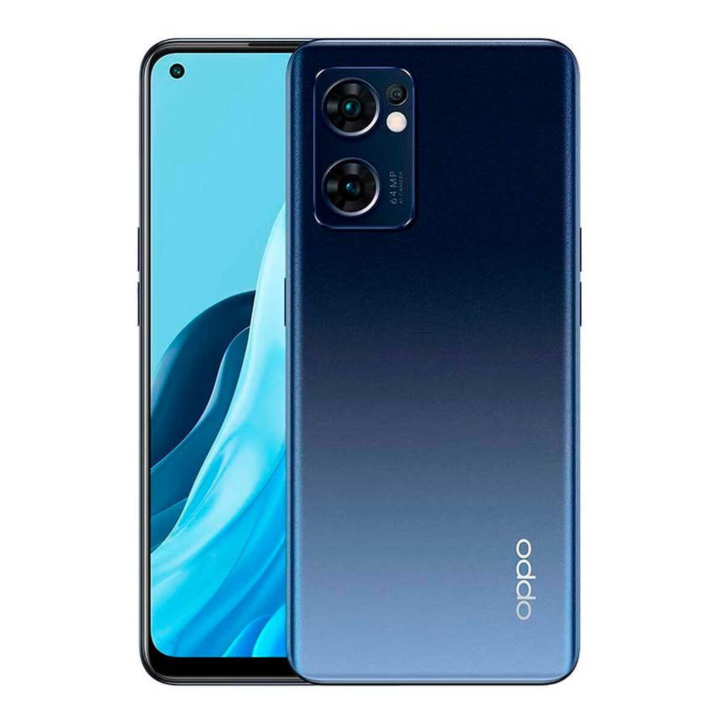 Oppo Reno 7 256GB 5G DS 6,43" starryblack Smartphone (2022) hervorragend