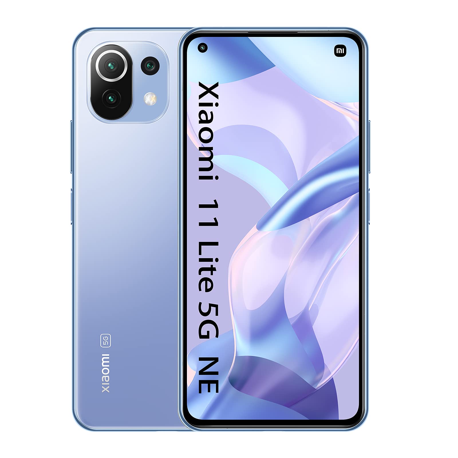Xiaomi 11 Lite 128GB 5G DS 6,55" bubblegumblue Smartphone (2021) hervorragend
