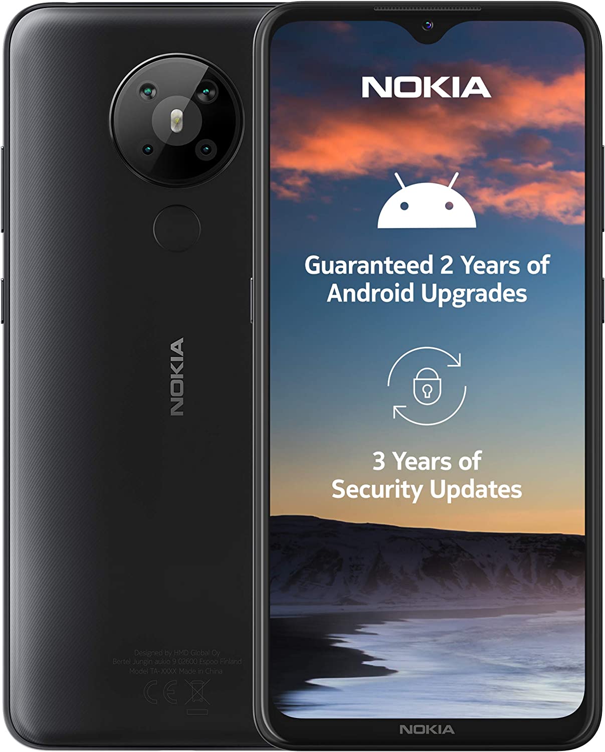 Nokia 5.3 64GB space grey Smartphone Dual Sim ohne Simlock hervorragend