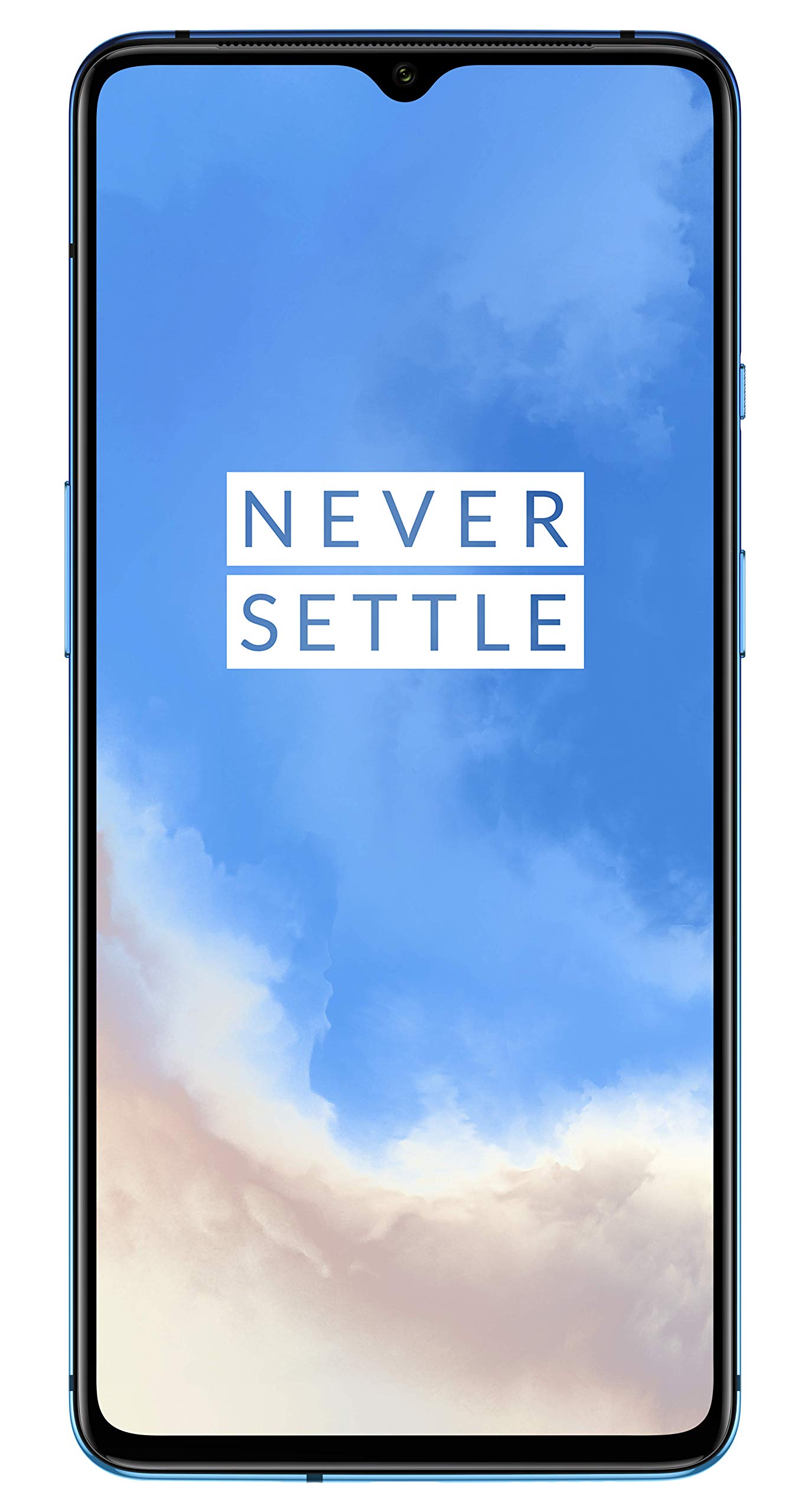 OnePlus 7T 128GB LTE DS glacier blue Smartphone sehr gut