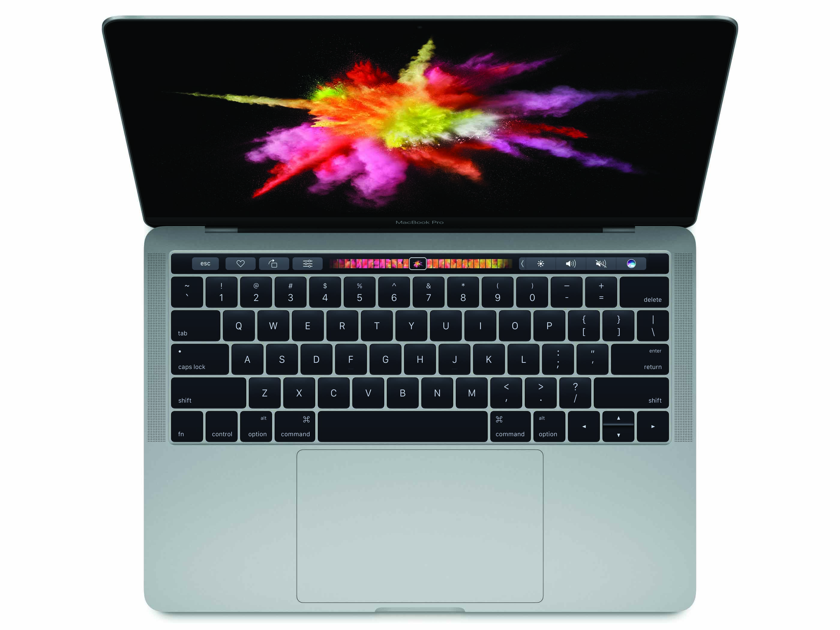 Apple MacBook Pro 13" 2017 (14,2 / A1706) i5-7267U 16GB 256GB QWERTZ-DE space grey hervorragend