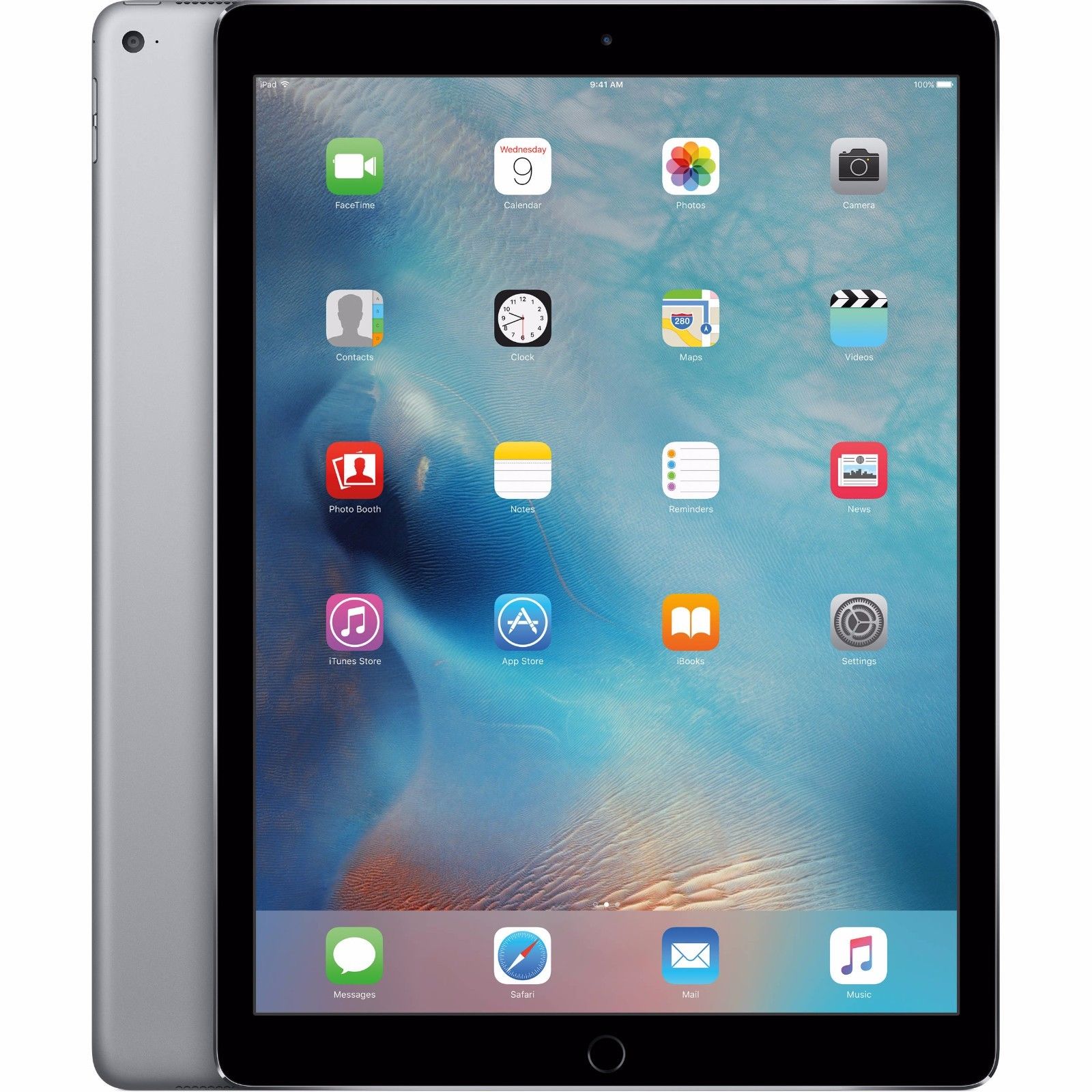 Apple iPad (5th Gen.) 128GB 9,7" WIFI+Cellular space gray 2017 hervorragend