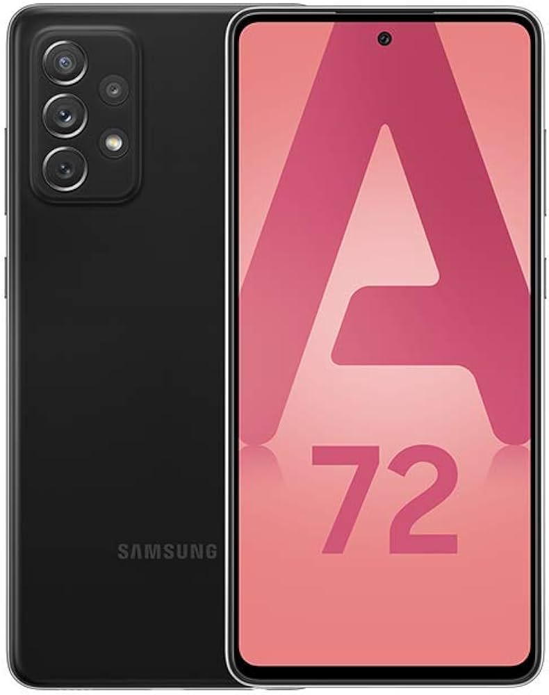 Samsung Galaxy A72 (2021 A725F) 128GB LTE DS black Smartphone gut