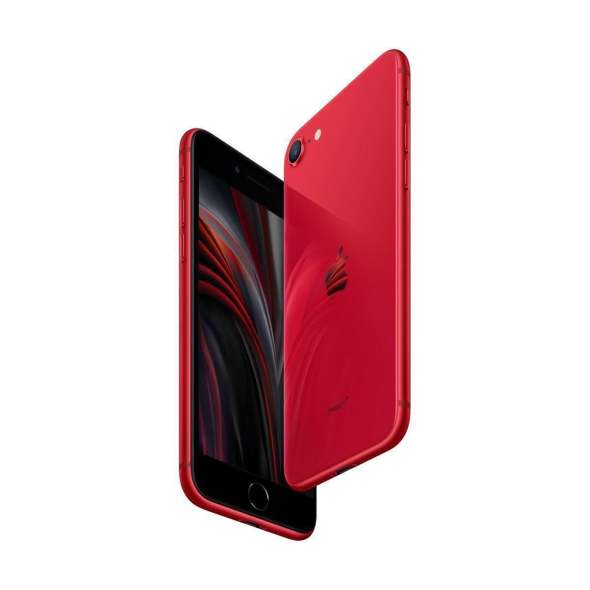 Apple iPhone SE 2nd Gen 128GB (A2296 / 2020) LTE red ohne Simlock sehr gut