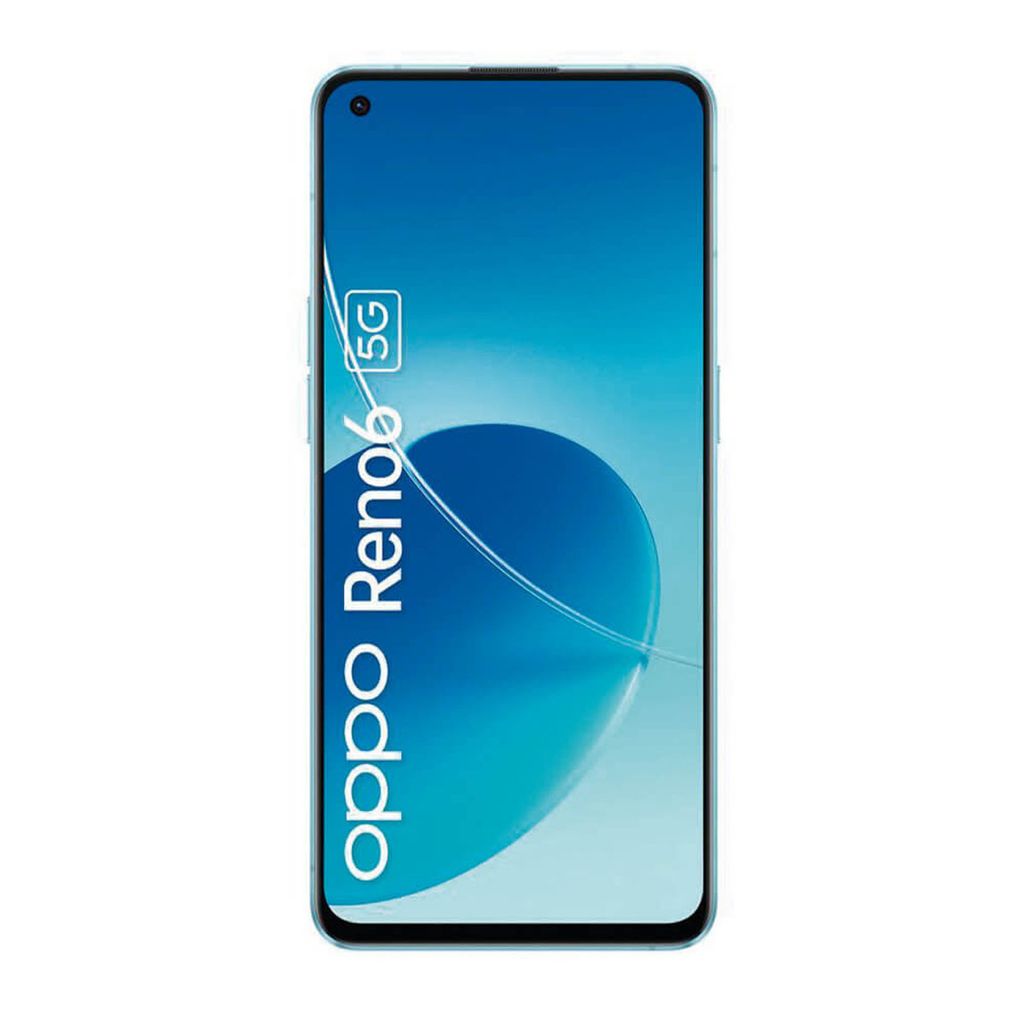 Oppo Reno 6 128GB 5G DS 6,43" blue Smartphone (2021) hervorragend
