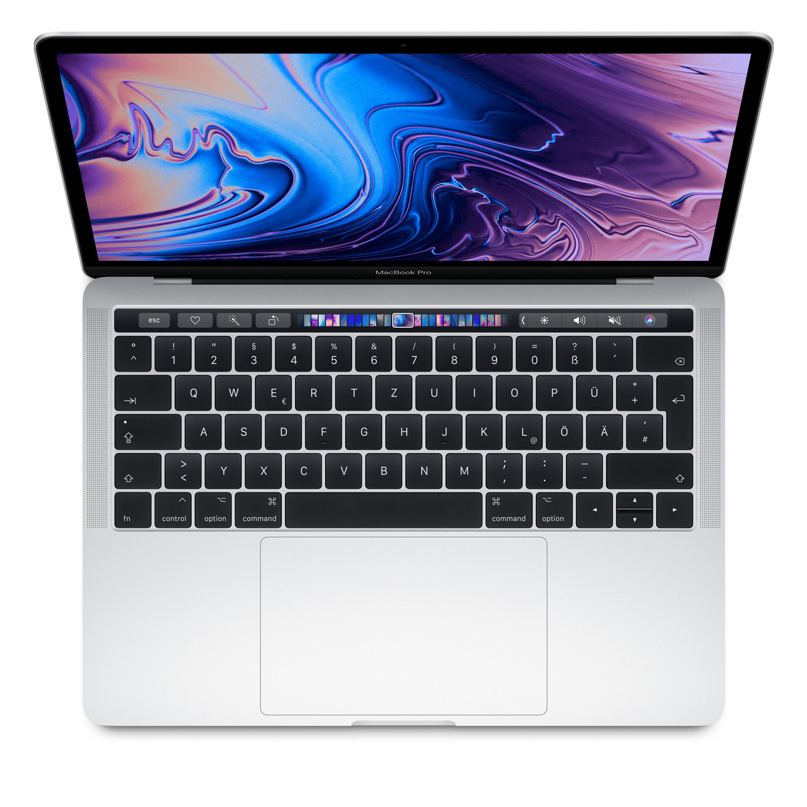 Apple MacBook Pro 13" 2019 (15,2 / A2159) i5-8279U 16GB 256GB QWERTZ-DE silver gut