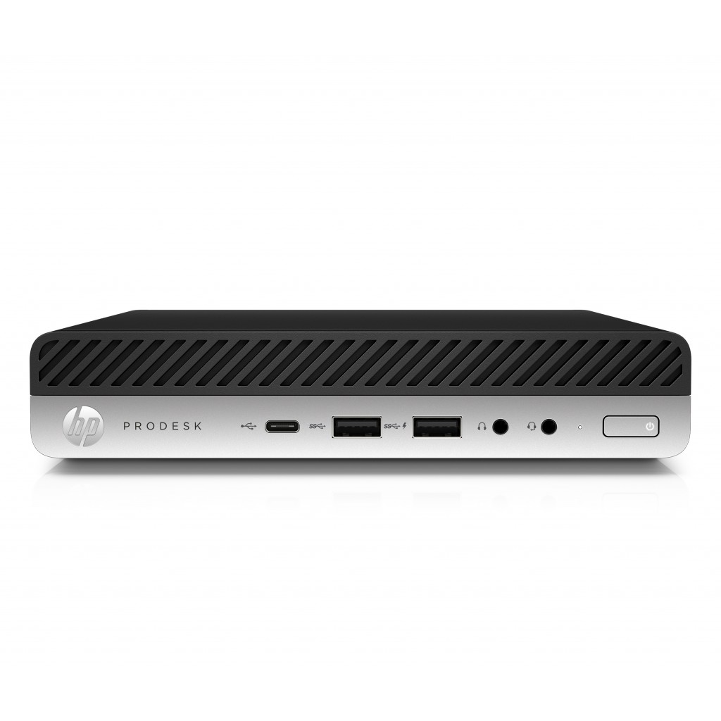 HP ProDesk 600 G5 Mini PC (2019) i3-9100T 8GB 256GB schwarz Win 11 Pro schwarz hervorragend