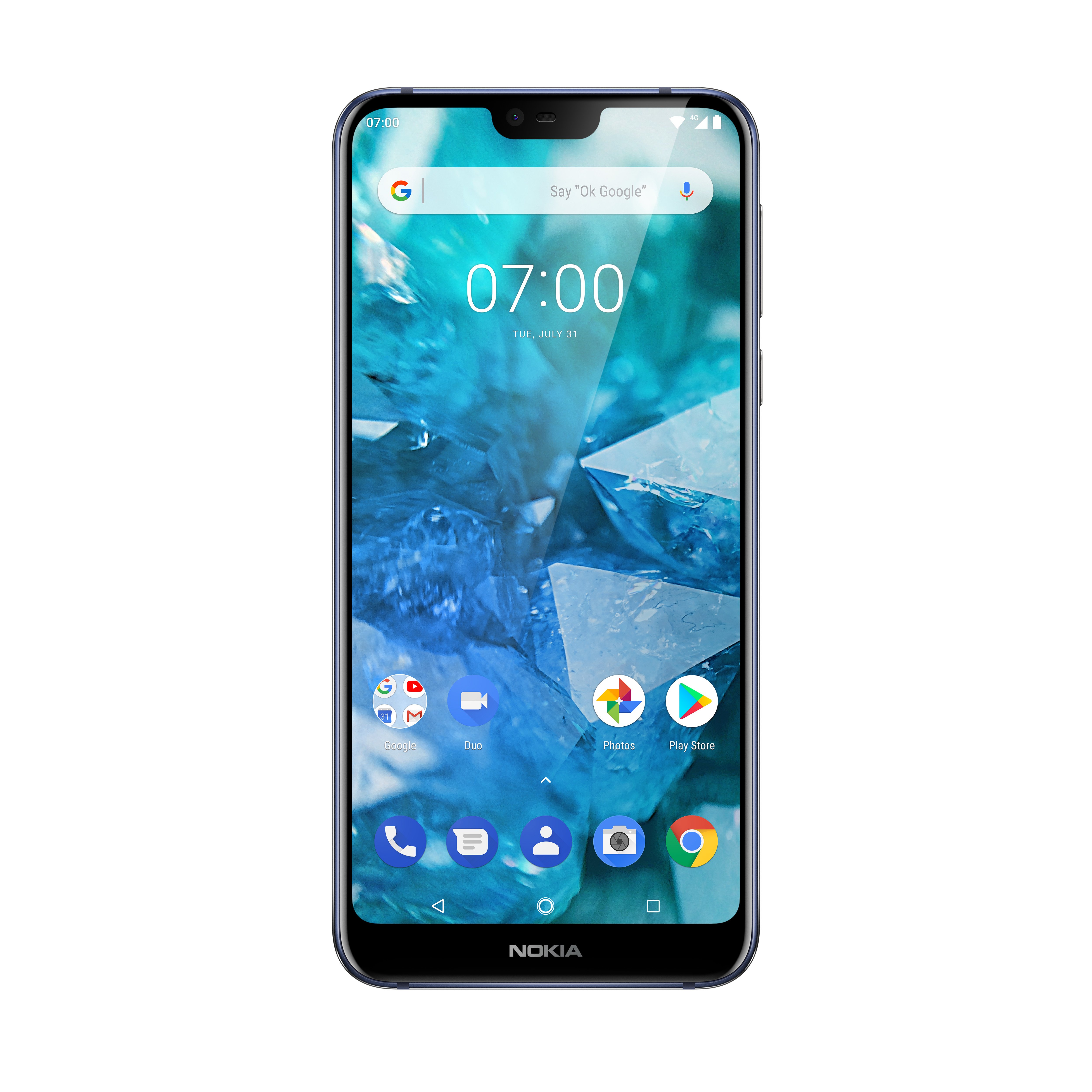 Nokia 7.1 32GB LTE steel Smartphone (2018) sehr gut