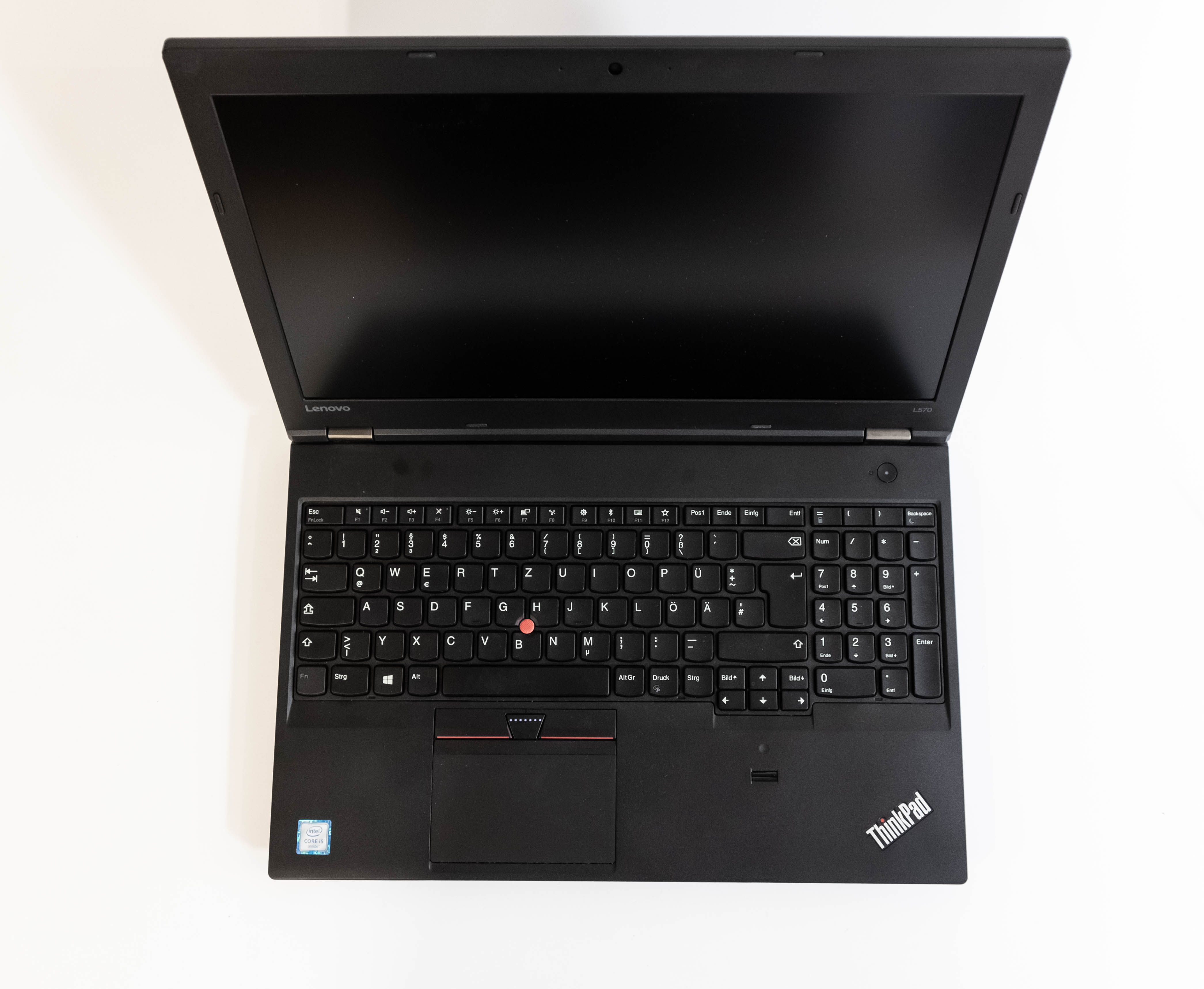 Lenovo ThinkPad L570 i5-6300U 8GB 256GB 15,6" WIN10 Laptop QWERTZ