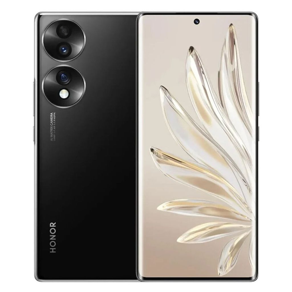 Honor 70 128GB 5G DS midnight black Smartphone (2022) sehr gut