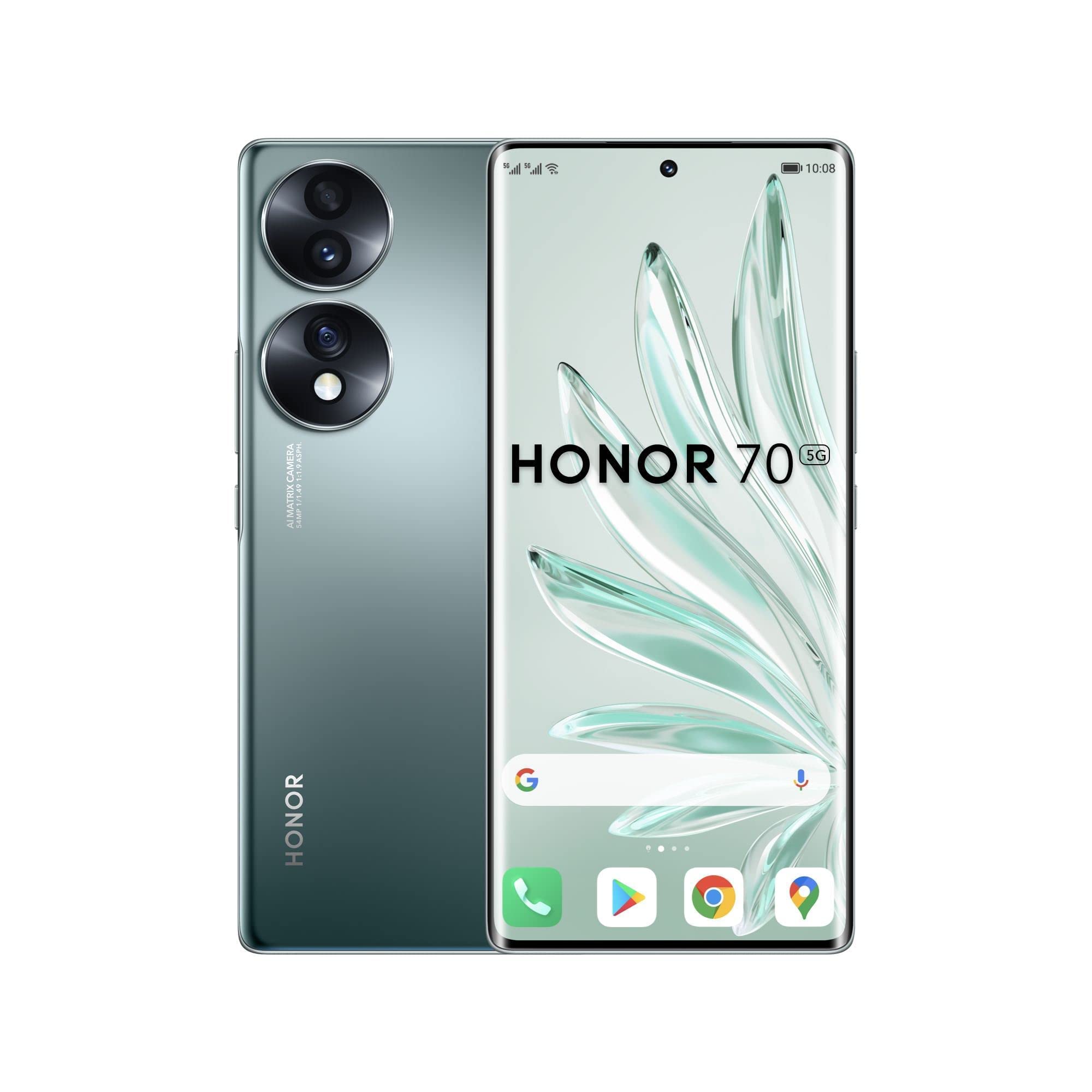 Honor 70 128GB 5G DS emerald green Smartphone (2022) sehr gut