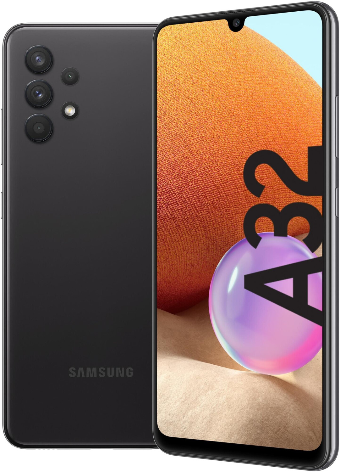 Samsung Galaxy A32 (2021 A325F) 128GB LTE/4G DS black Smartphone ohne Simlock hervorragend