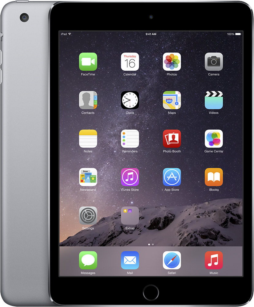 Apple iPad mini 3 (2014) 16GB 7,9" WIFI space gray hervorragend