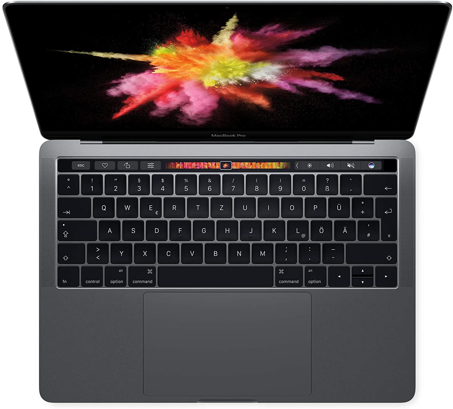 Apple MacBook Pro 13 (16,2 2020) i5  32GB 1TB space gray QWERTY hervorragend