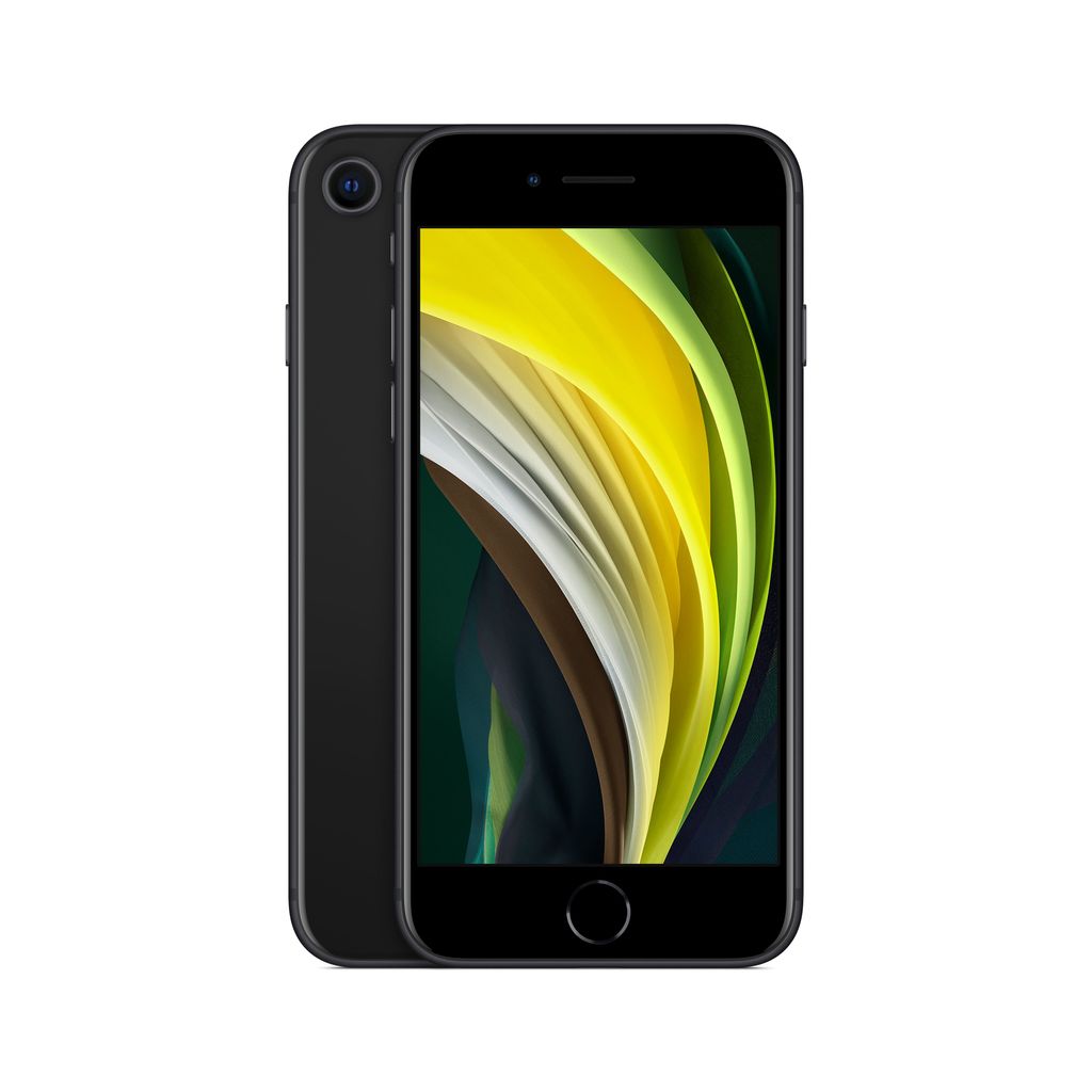 Apple iPhone SE 2nd Gen 256GB (A2296 / 2020) LTE black ohne Simlock hervorragend