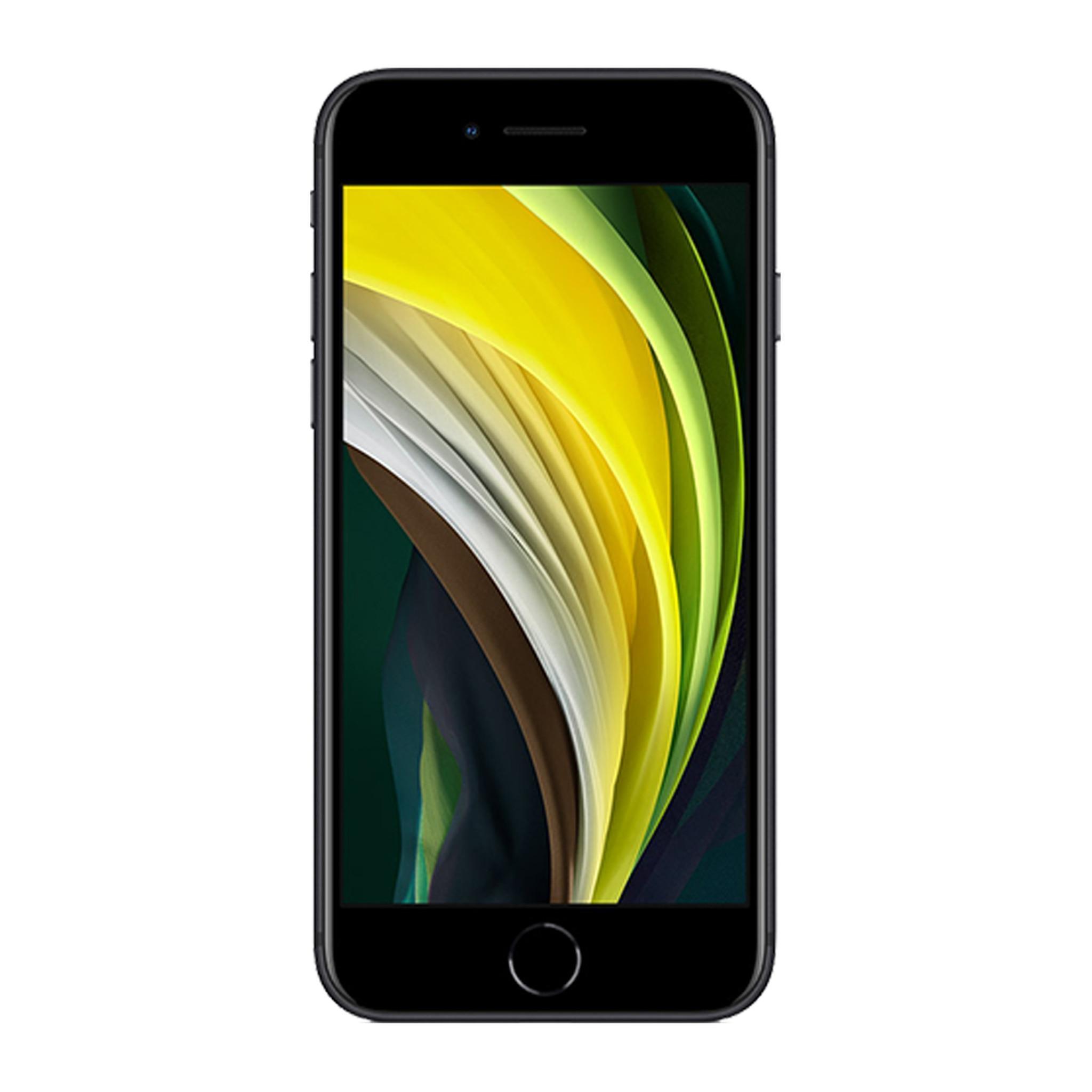 Apple iPhone SE 2nd Gen 256GB (A2296 / 2020) LTE black ohne Simlock hervorragend