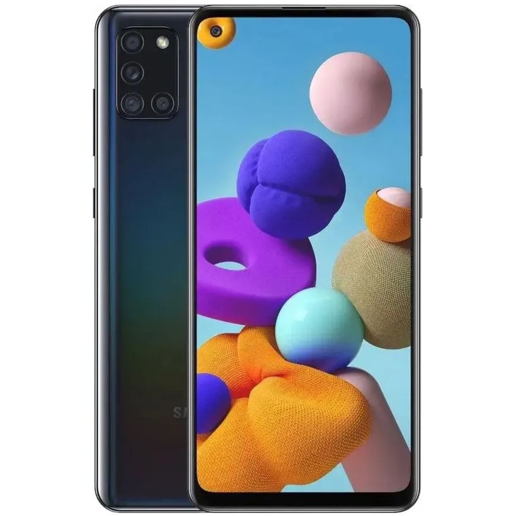 Samsung Galaxy A21s (A217F) 32GB black LTE Smartphone DS ohne Simlock hervorragend