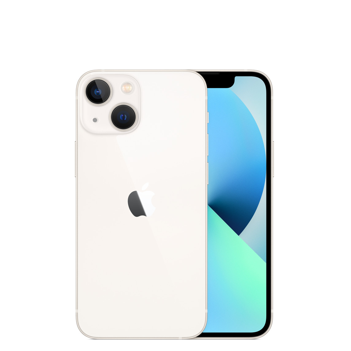 Apple iPhone 13 mini 128GB 5G DS starlight Smartphone (A2628/2021) hervorragend