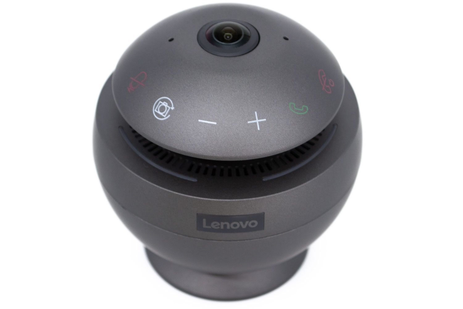 Lenovo VoIP 360-Grad-Kamera-Lautsprecher mit Mikrofon hervorragend