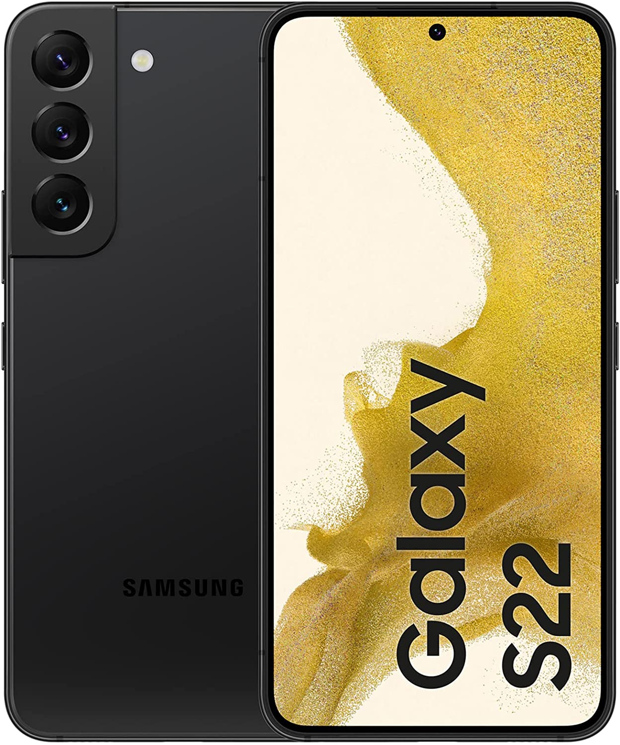 Samsung Galaxy S22 128GB 5G DS (S901B/2022) Smartphone black gut