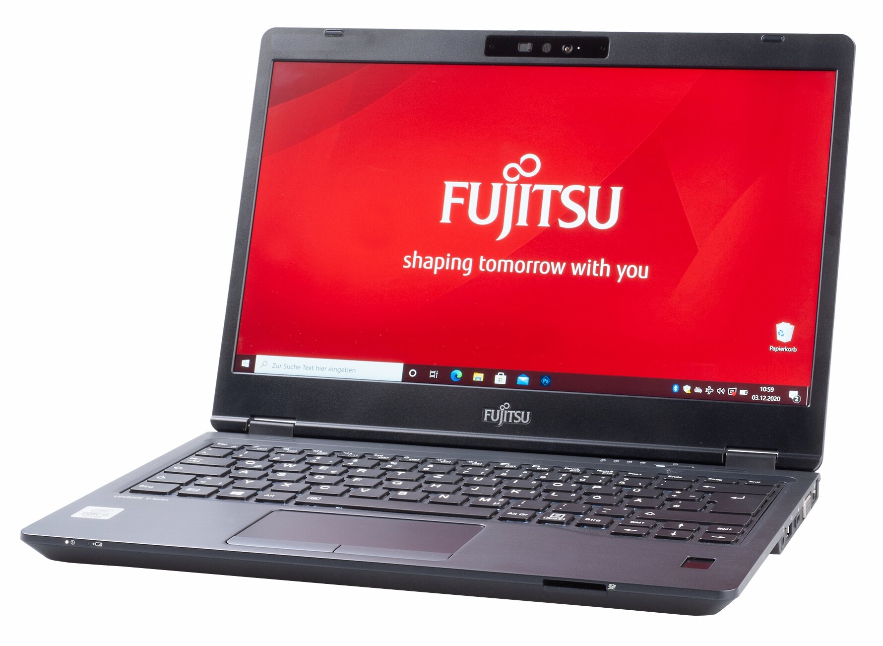Fujitsu LifeBook U7310 13,3" FHD i5-10310U 8GB 256GB LTE black Laptop Win 11 QWERTZ-DE BL hervorragend