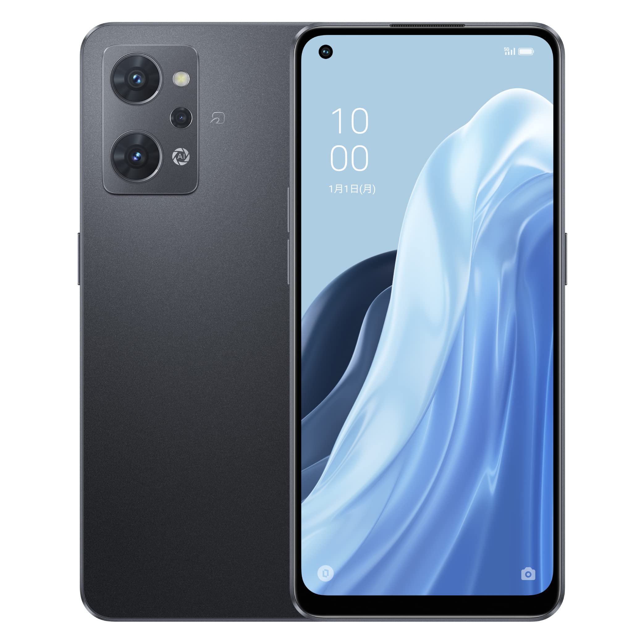 Oppo Reno 7 256GB 5G DS 6,43" starryblack Smartphone (2022) hervorragend