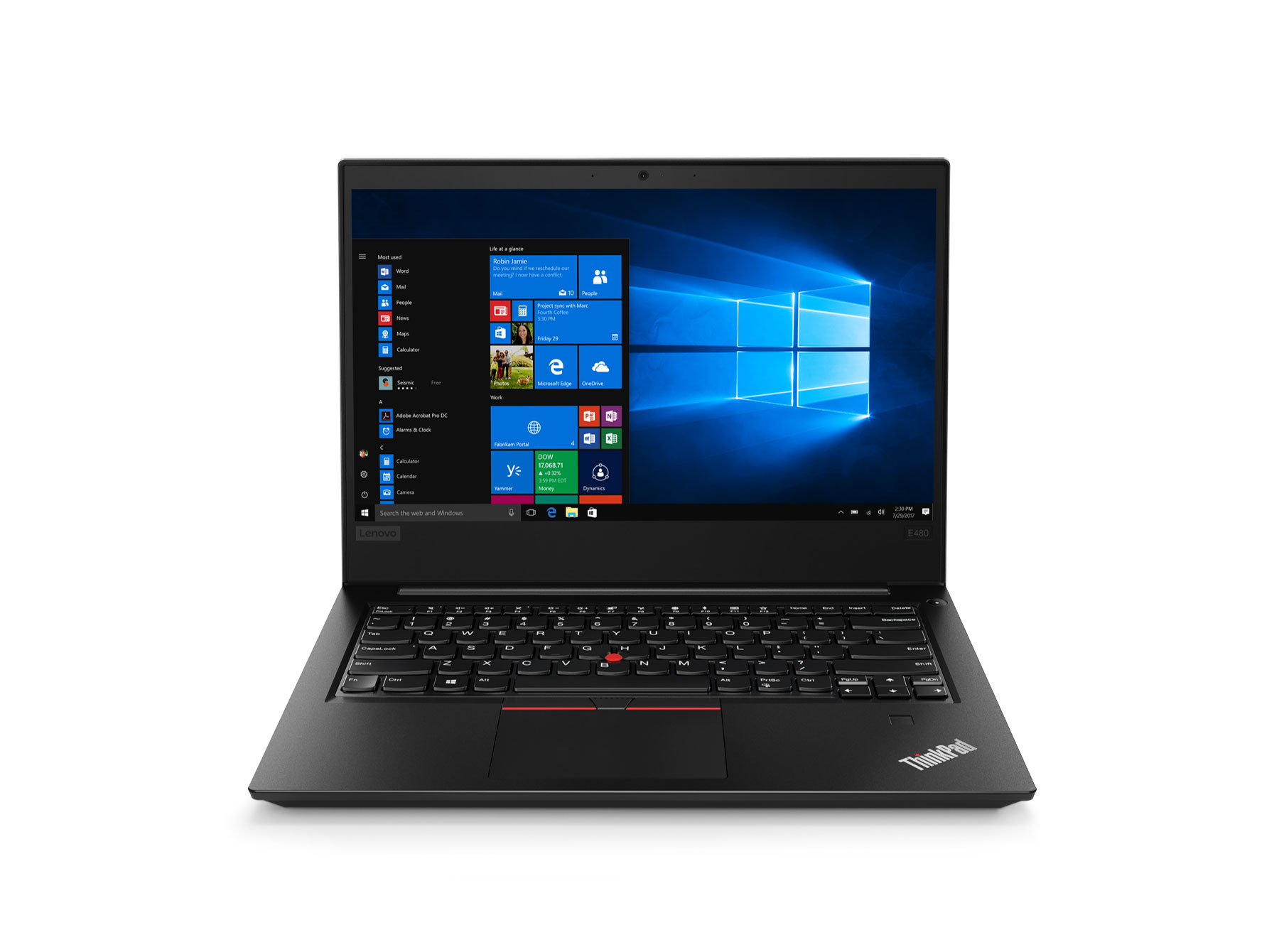 Lenovo ThinkPad E480 i7-8550U 8GB 256GB 14" WIN10 Laptop