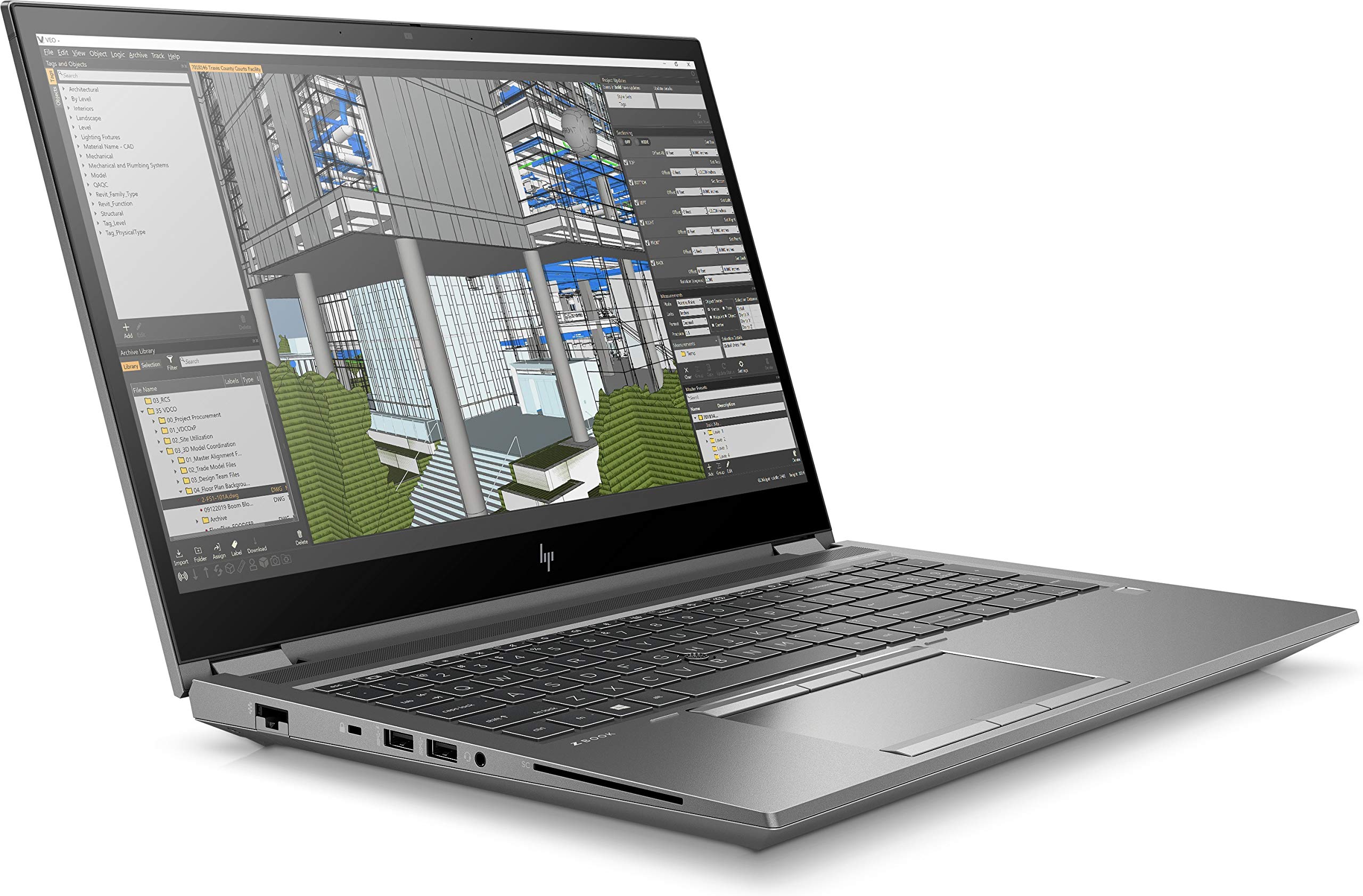 HP ZBook Fury 15 G7 15,6" FHD i7-10850H 32GB 512GB 15,6" T1000 Laptop silver QWERTZ-DE BL gut