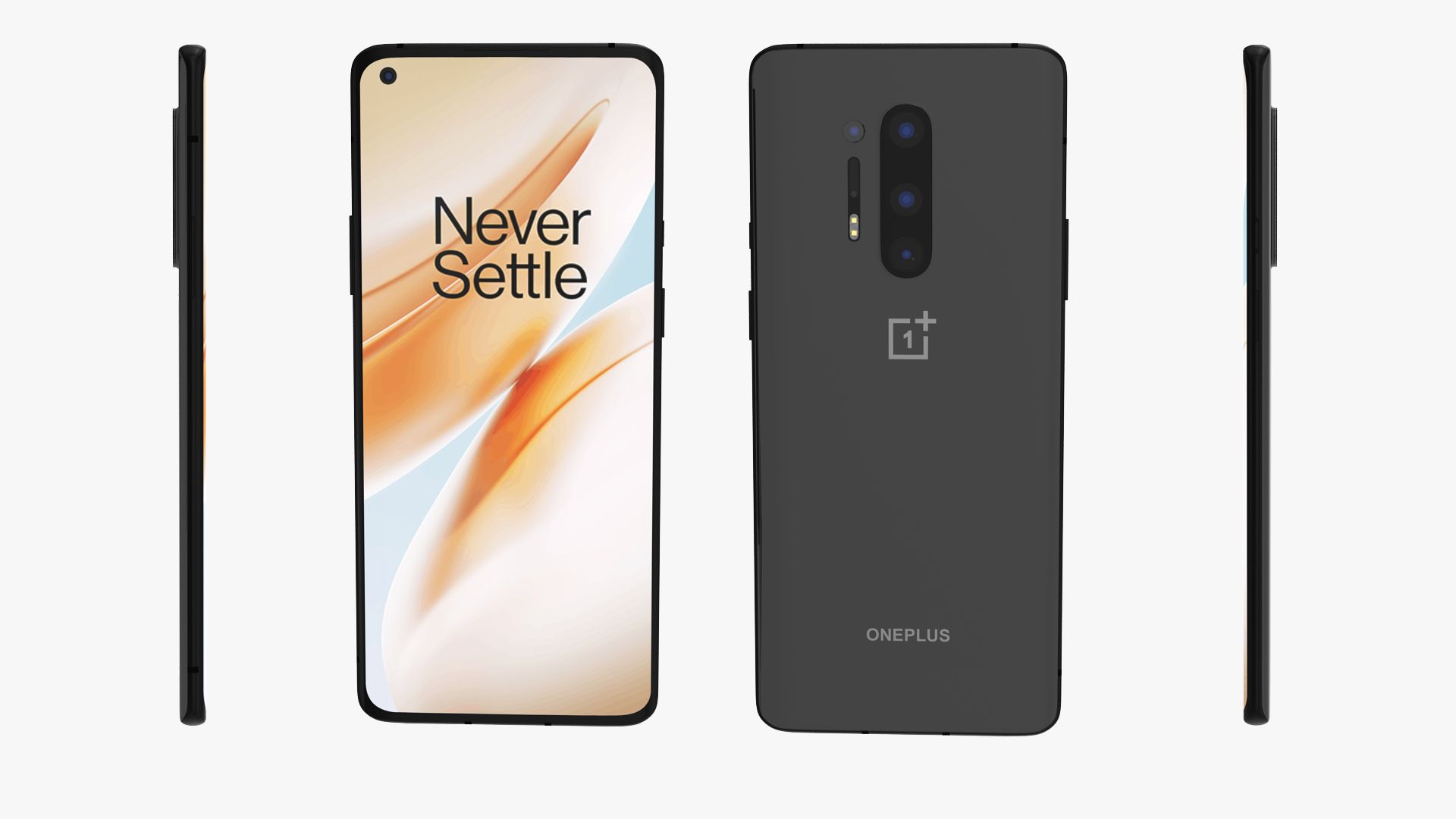 OnePlus 8 Pro 128GB 5G DS onyx black Smartphone (2020) gut
