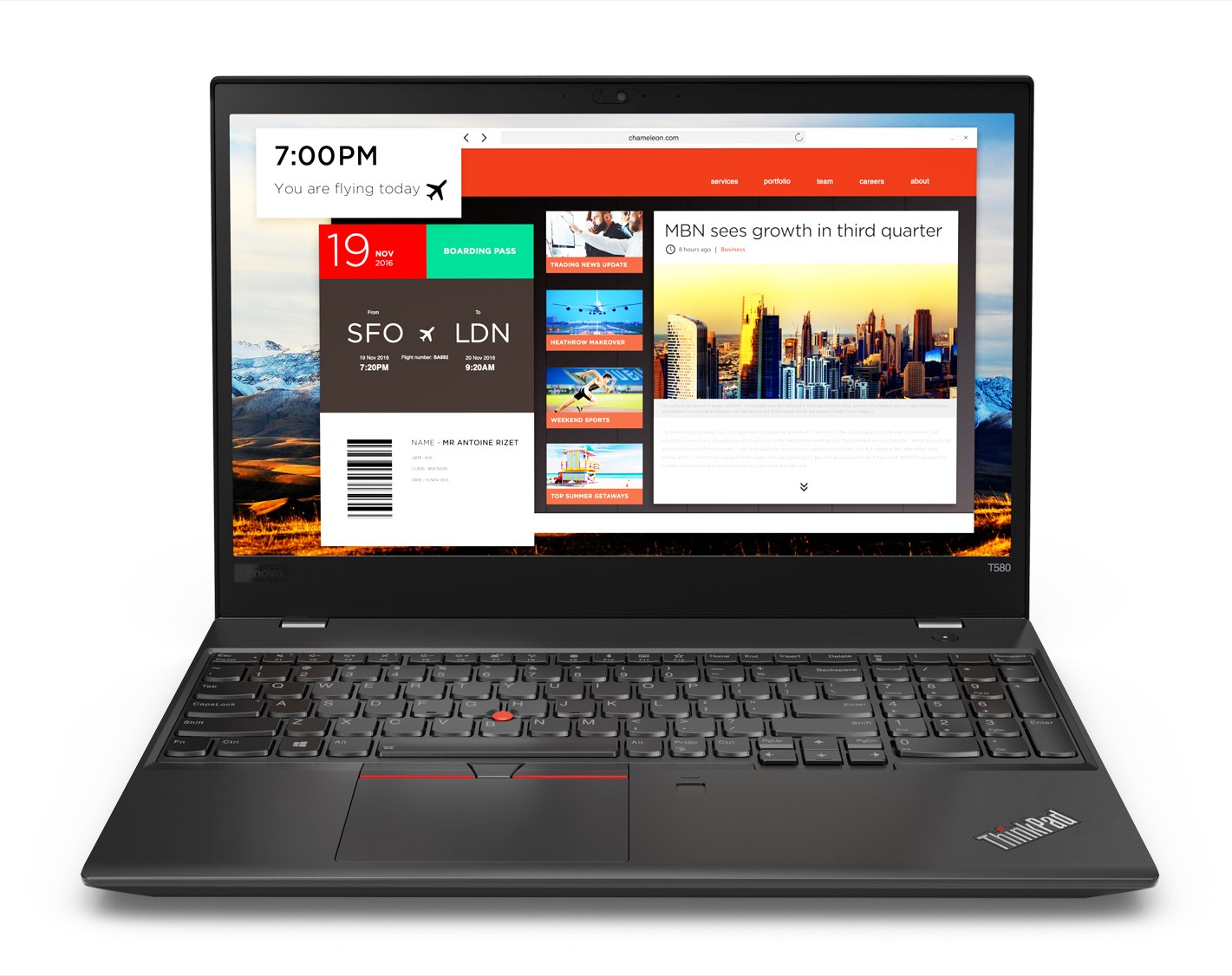 Lenovo ThinkPad T580 i5-8350U 8GB 256GB 15,6" FHD touch LTE QWERTZ-DE backlight gut