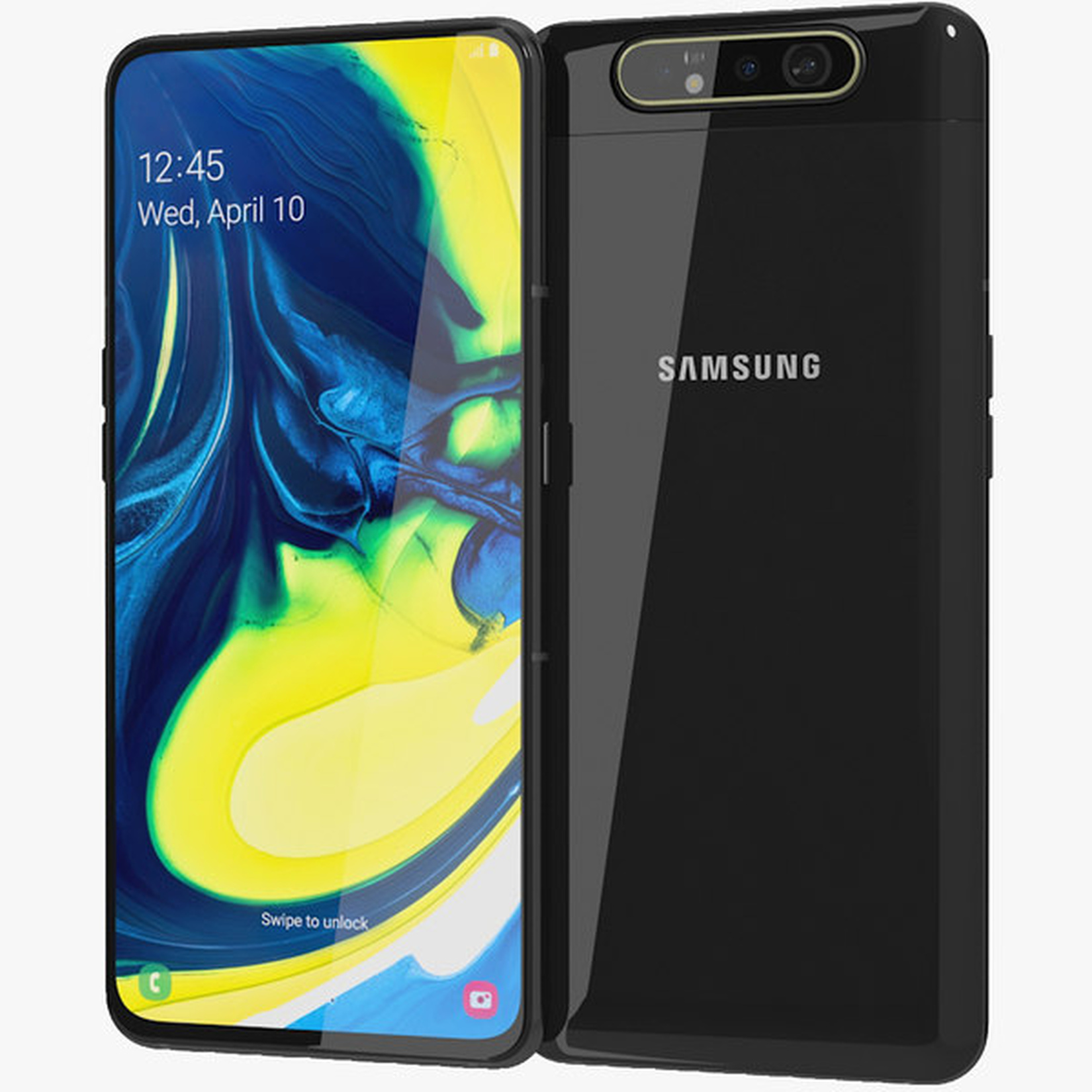 Samsung Galaxy A80 A805F 128GB black Smartphone ohne Simlock sehr gut