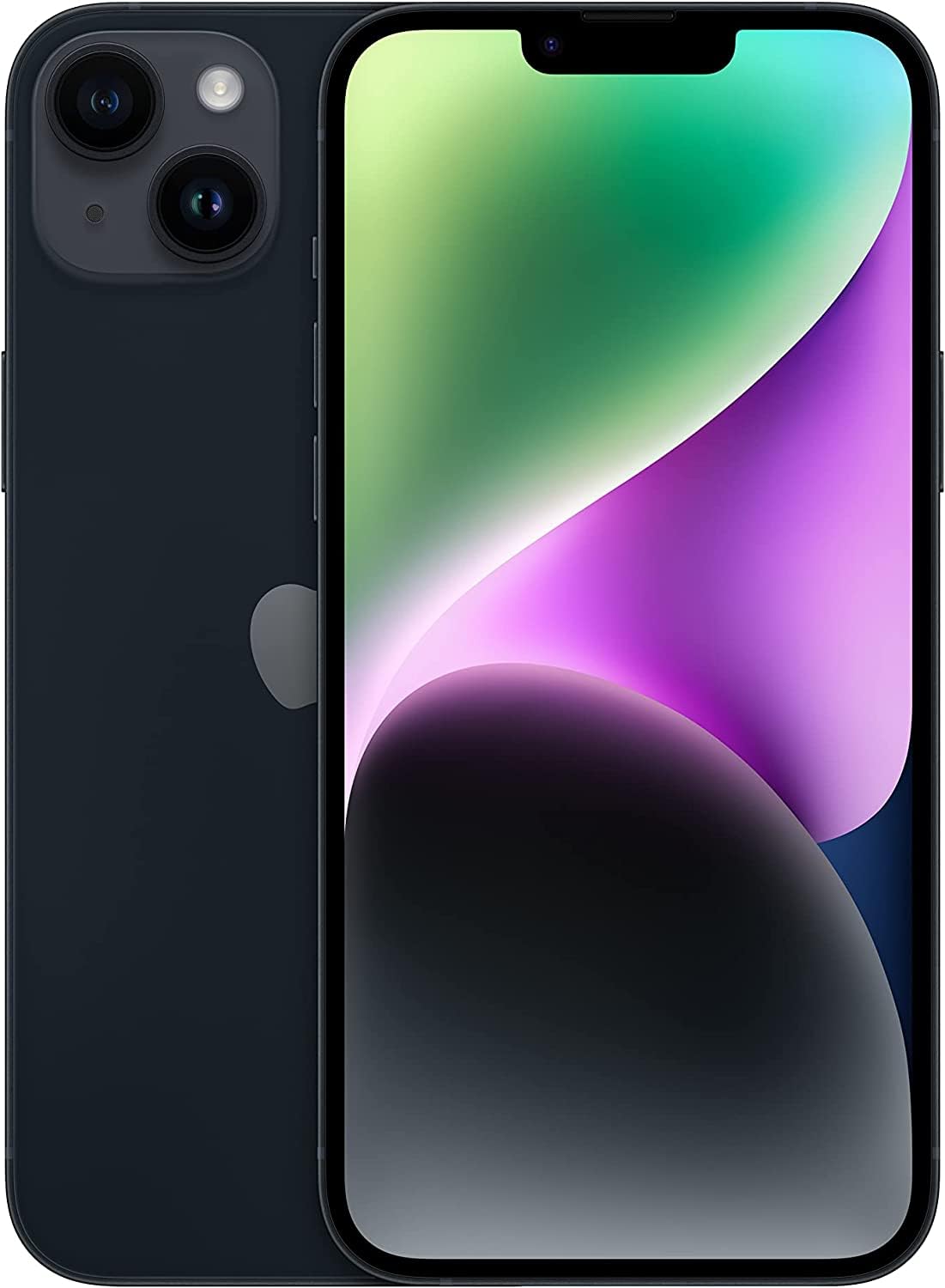 Apple iPhone 14 512GB 5G 2x eSIM 6,1" midnight Smartphone (A2694/2022) hervorragend