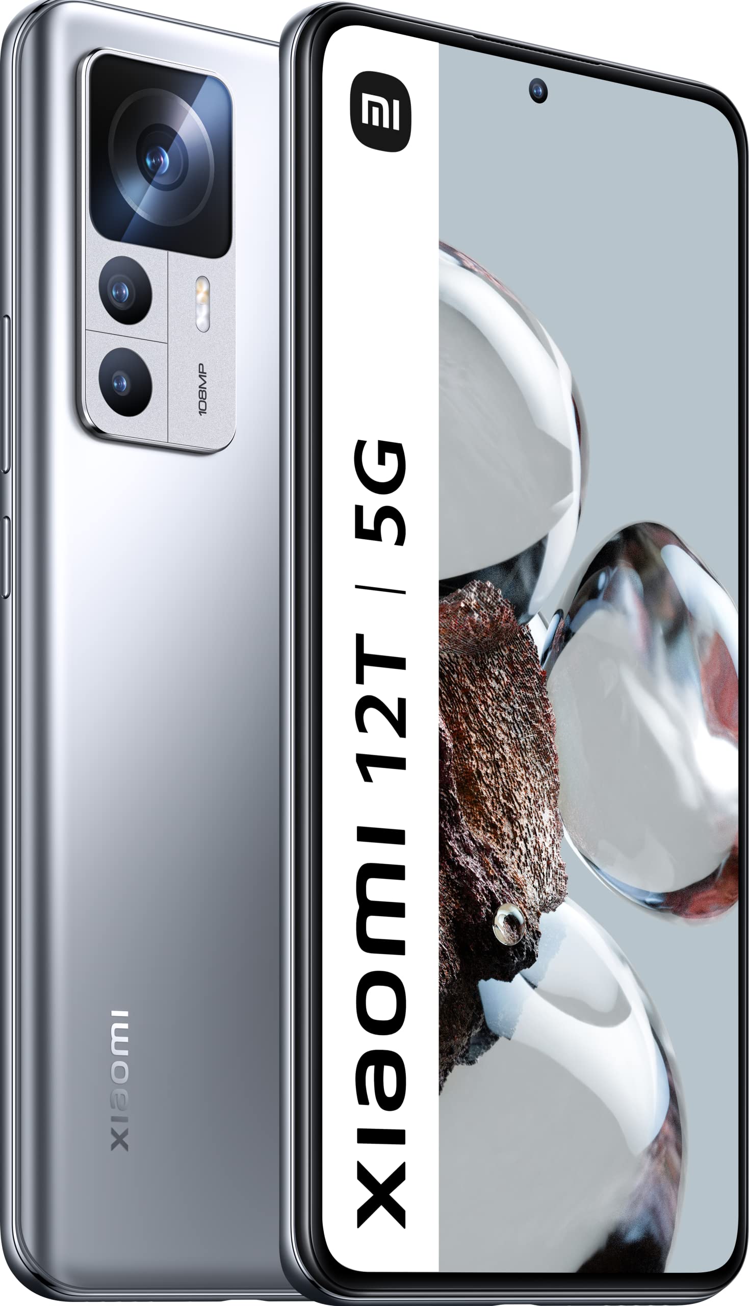 Xiaomi 12T Pro 256GB 5G DS 6,67" silver Smartphone (2022) hervorragend
