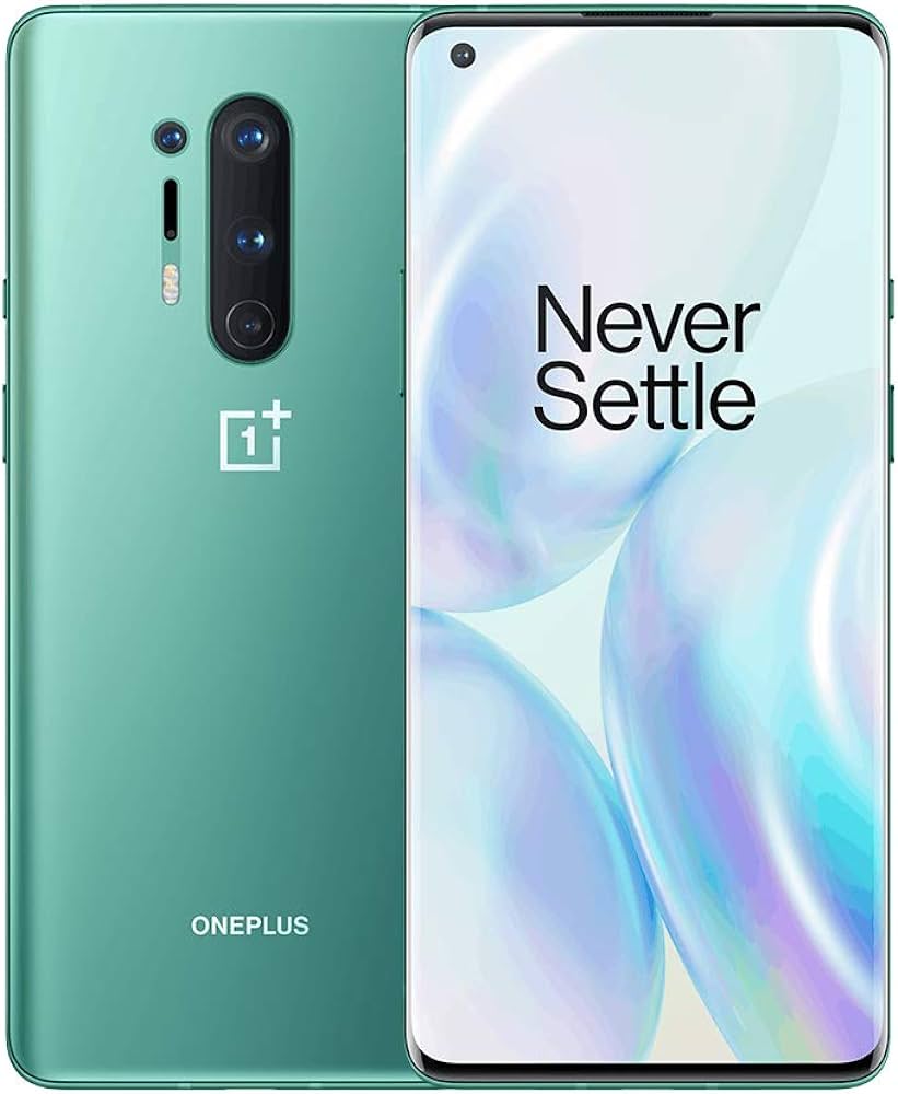 OnePlus 8 Pro 128GB 5G DS glacial green Smartphone (2020) sehr gut