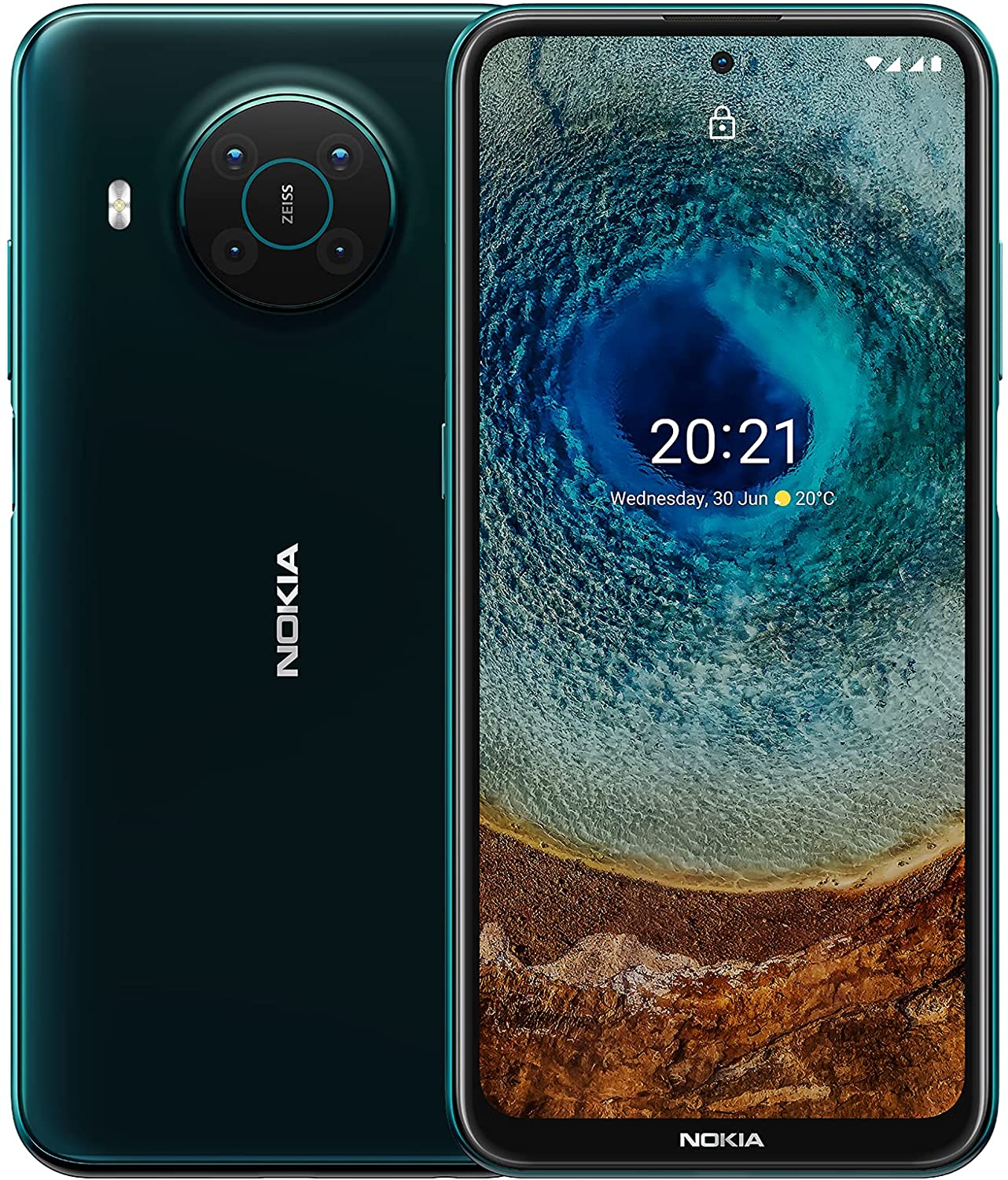 Nokia X10 64GB 5G Forest Smartphone Dual Sim sehr gut