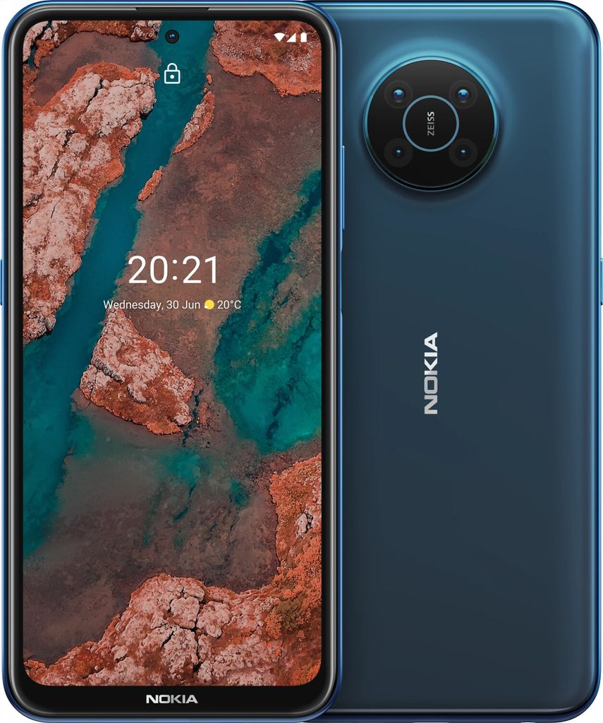 Nokia X20 128GB 5G Dual SIM 6,67" 6GB nordic blue Smartphone 2021 sehr gut