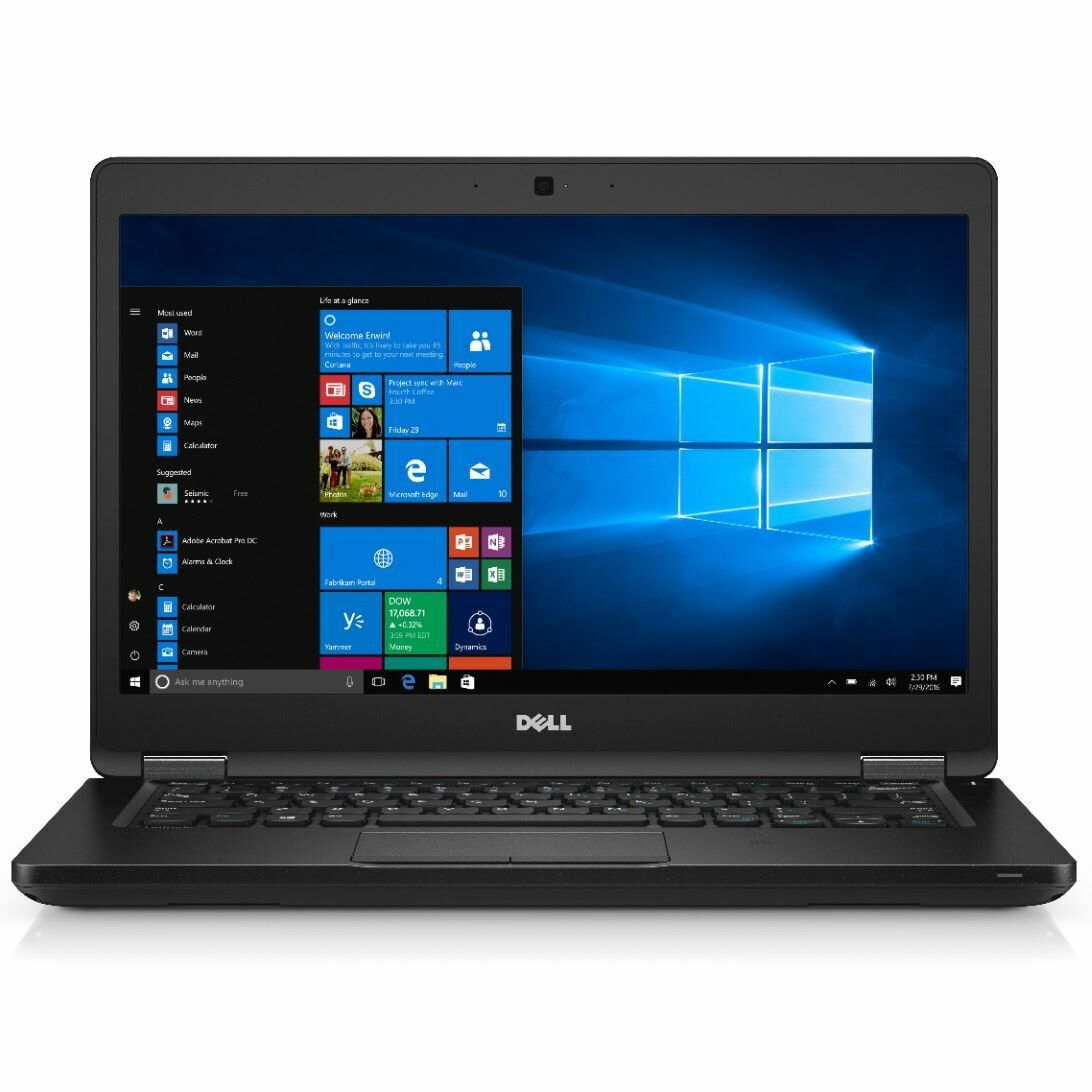 Dell Latitude 5480 14" FHD i5-6300U 8GB 256GB Laptop Win10 Pro LTE QWERTY-DK (Dänisch) BL hervorragend