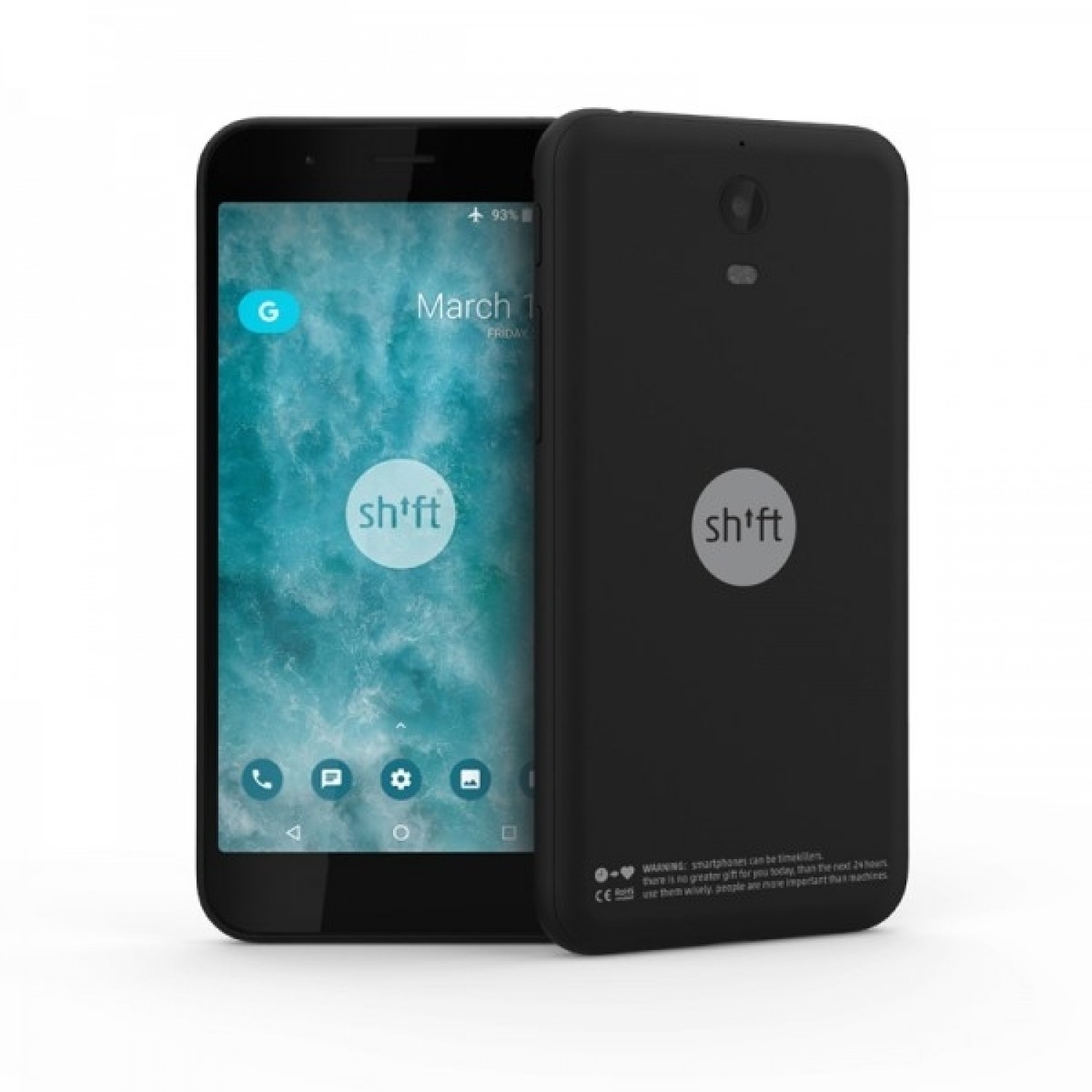 Shiftphones Shift 5me (2019) 32GB schwarz Smartphone NEU in OVP
