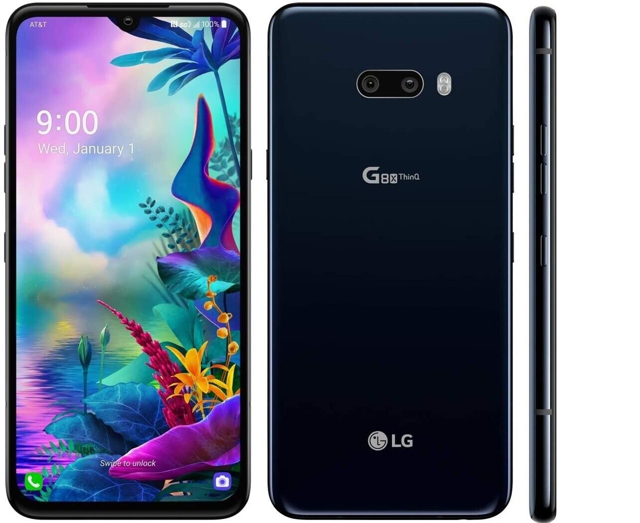 LG G8X ThinQ single screen LM G850EMW 128GB schwarz Smartphone hervorragend