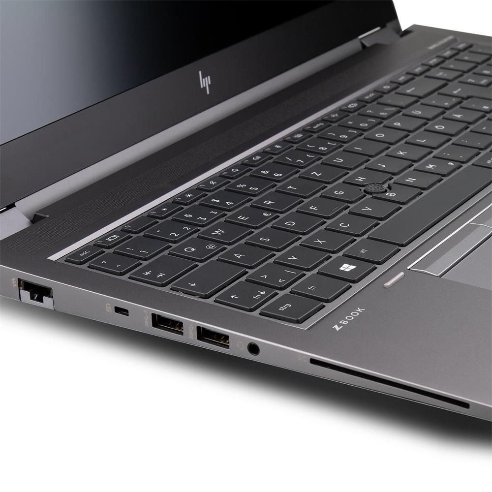 HP ZBook Fury 15 G7 15,6" FHD i7-10850H 32GB 512GB 15,6" T1000 Laptop silver QWERTZ-DE BL gut