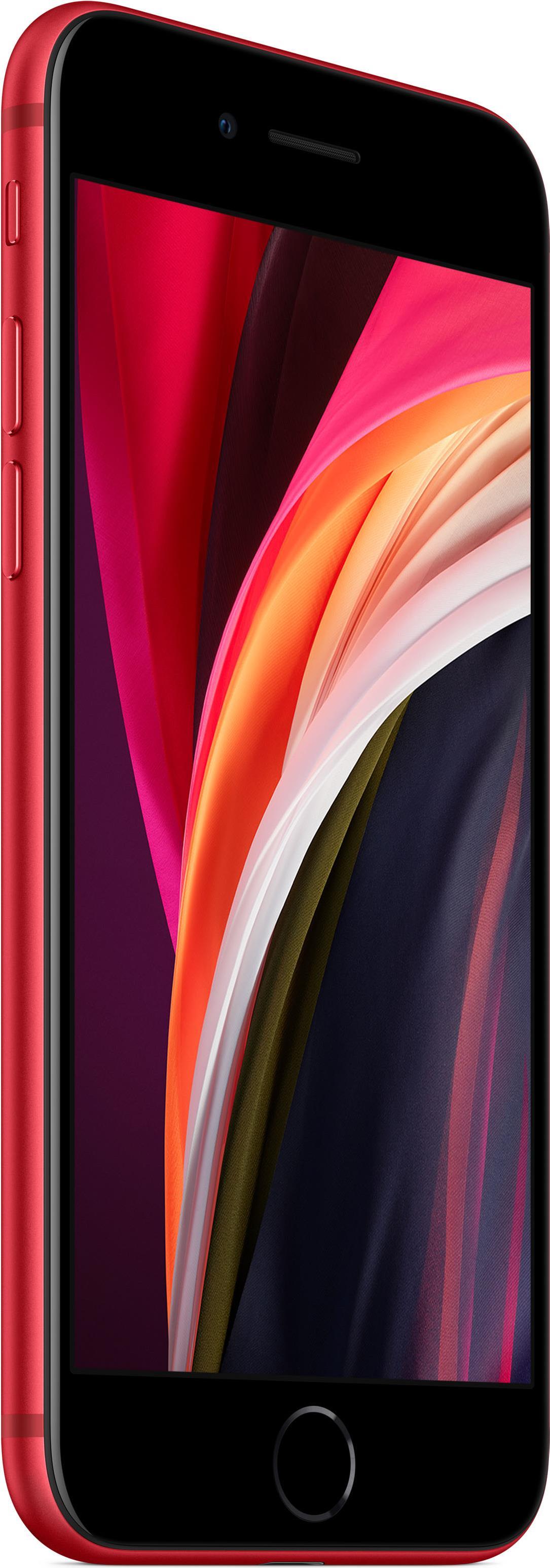 Apple iPhone SE 2nd Gen 128GB (A2296 / 2020) LTE red ohne Simlock sehr gut