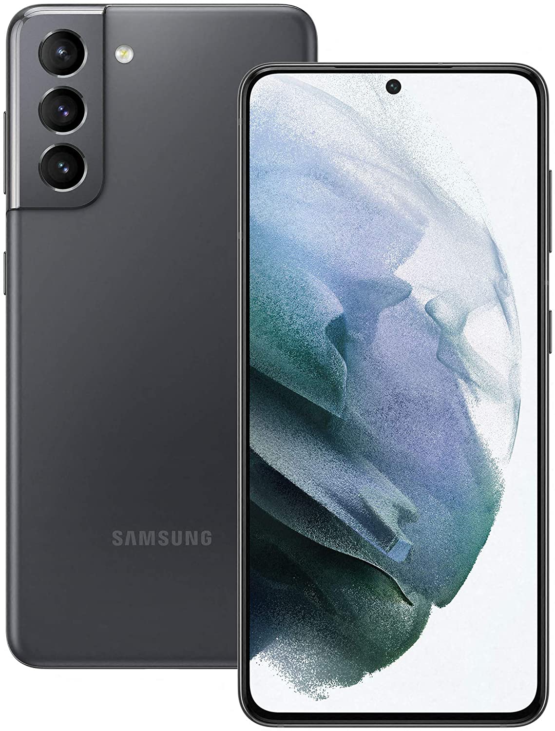Samsung Galaxy S21 (2021 G991B) 128GB LTE/5G DS phantom gray ohne Simlock gut