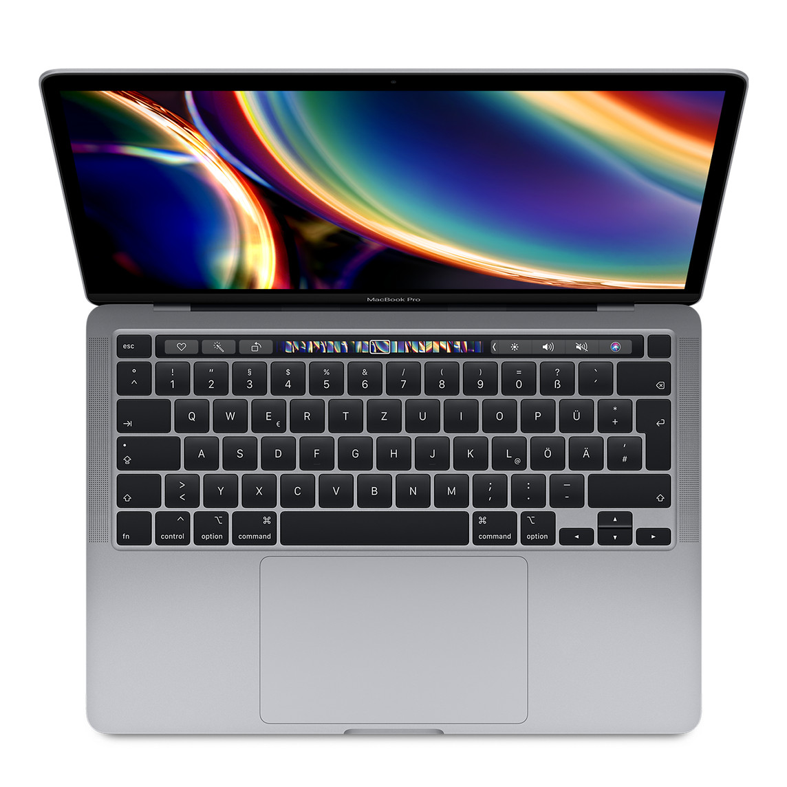 Apple MacBook Pro 13 (16,2 2020) i5  32GB 1TB space gray QWERTY hervorragend