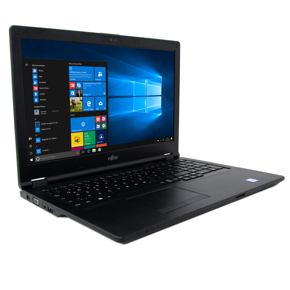 Fujitsu LifeBook E458 i5-7200U 8GB 256GB 14" FHD W10 Pro QWERTZ-DE sehr gut